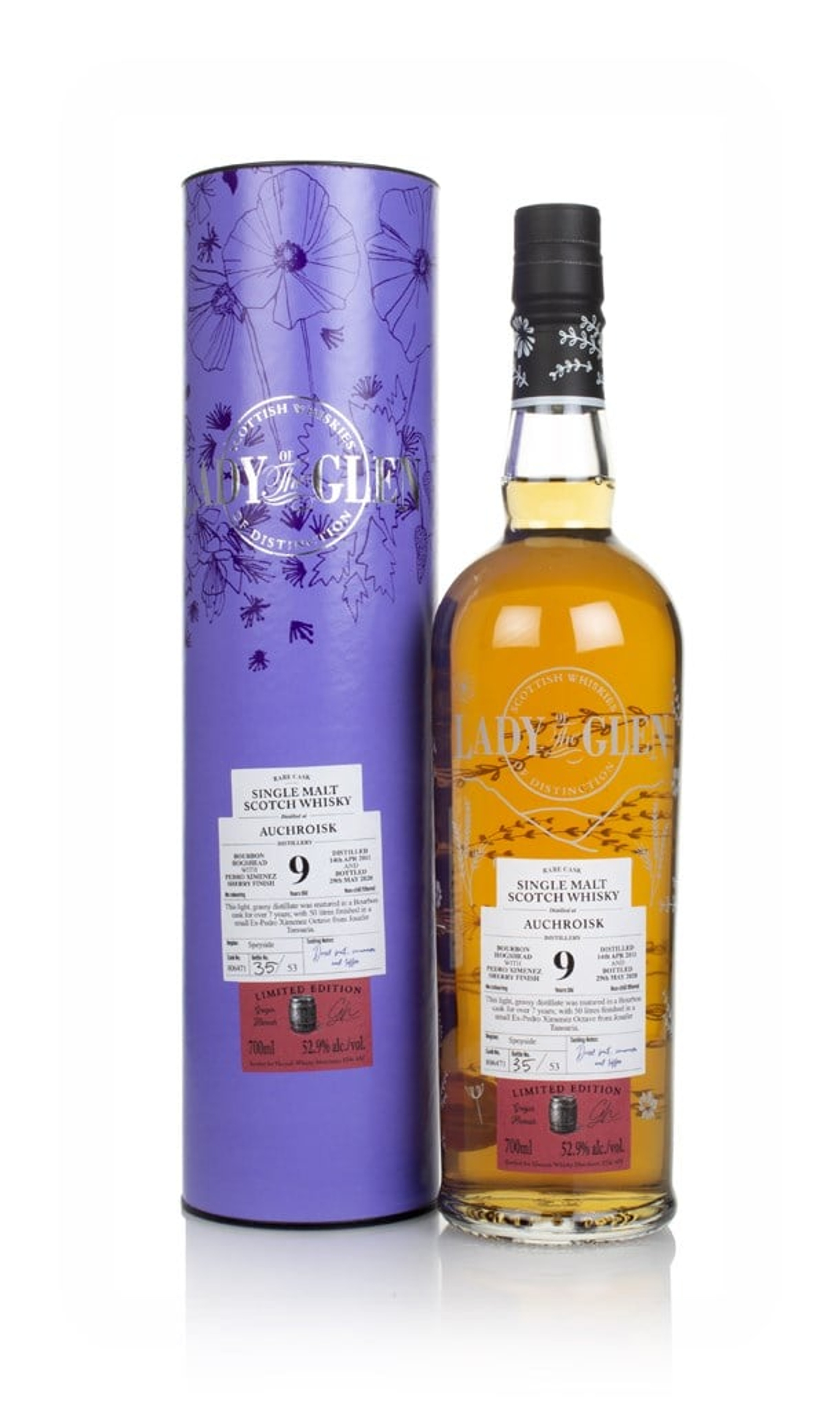 Auchroisk 9 Year Old 2011 (cask 806471) - Lady of the Glen (Hannah Whisky Merchants) 70cl