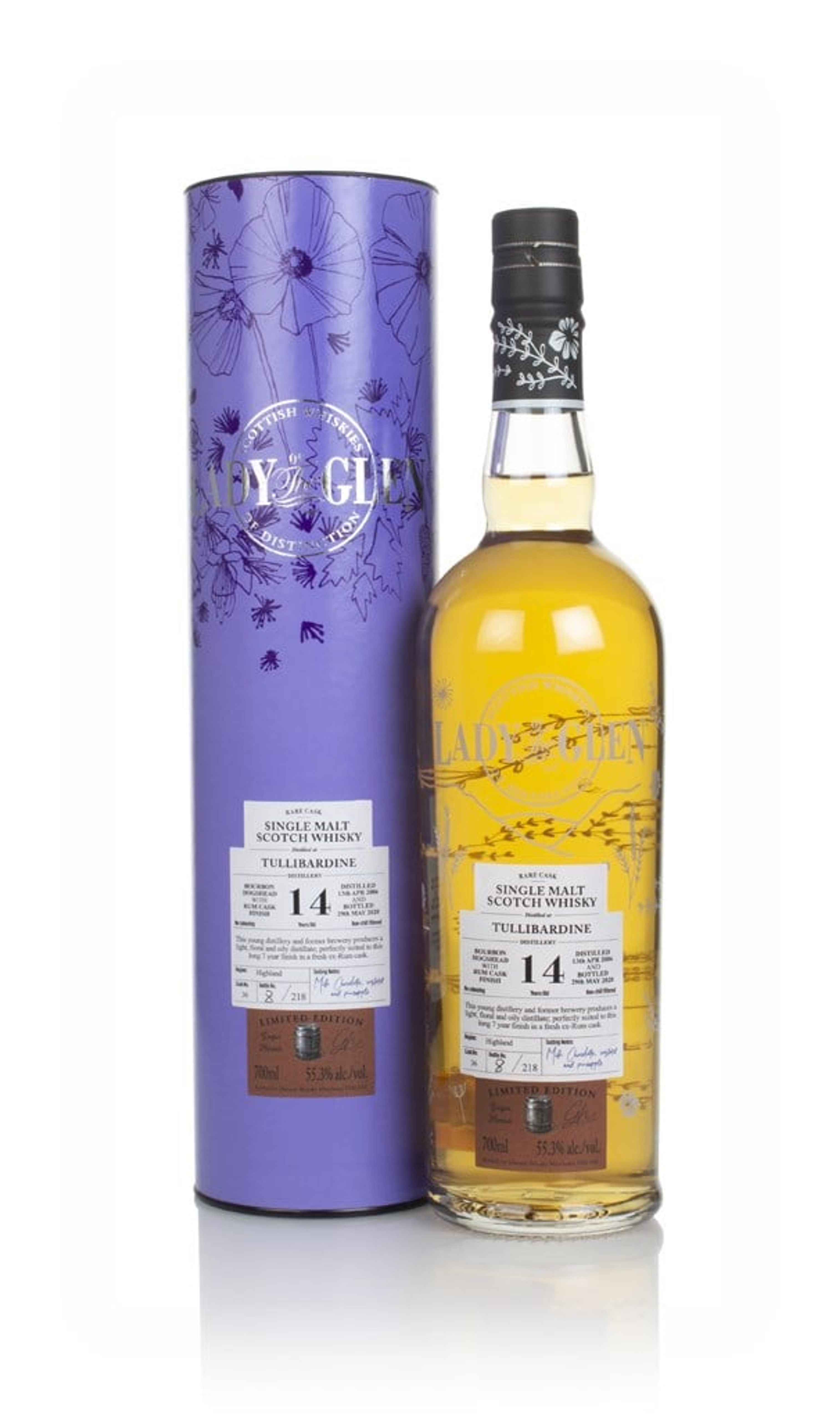 Tullibardine 14 Year Old 2006 (cask 36) - Lady of the Glen (Hannah Whisky Merchants) 70cl