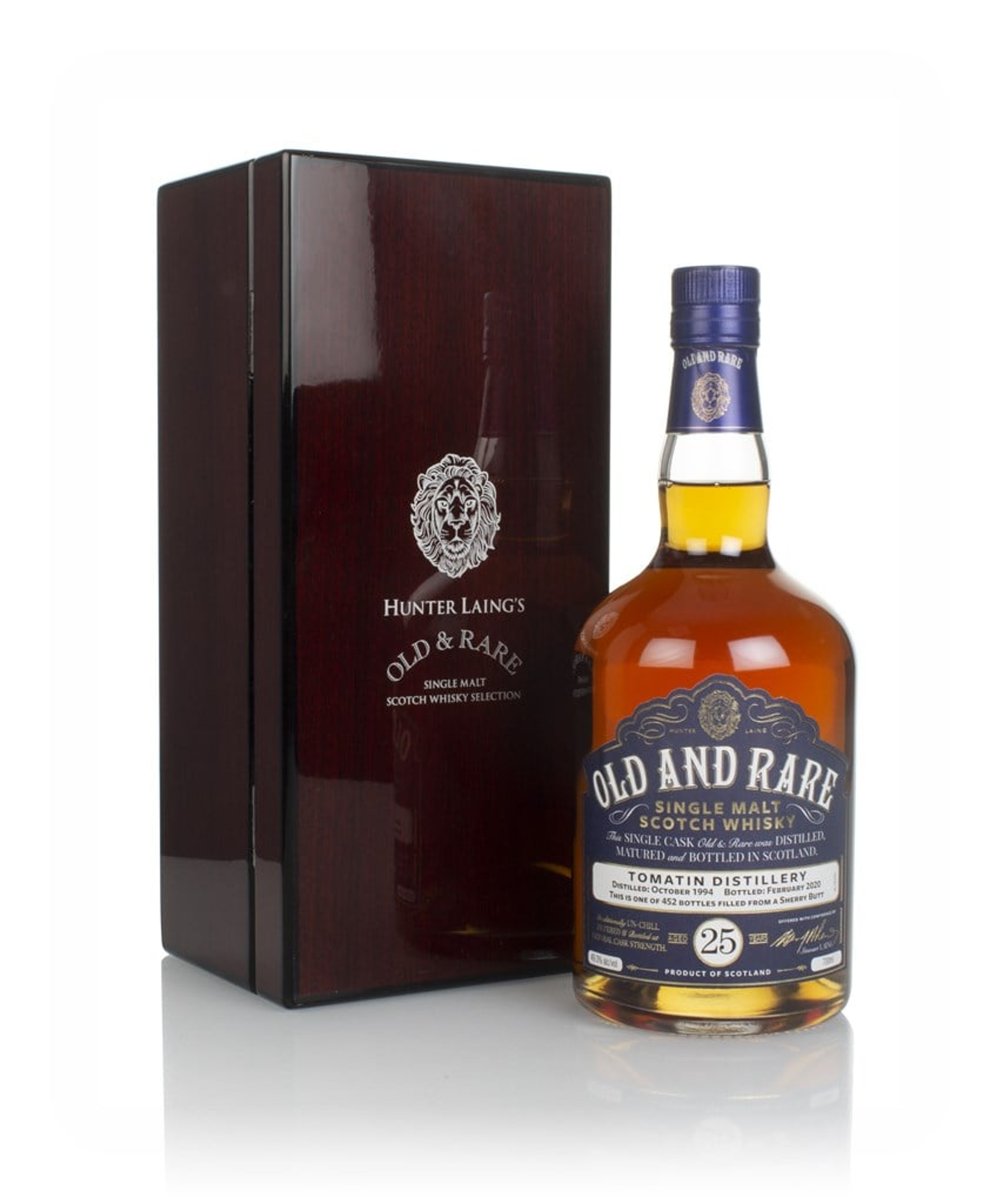 Tomatin 25 Year Old 1994 - Old & Rare (Hunter Laing) 70cl