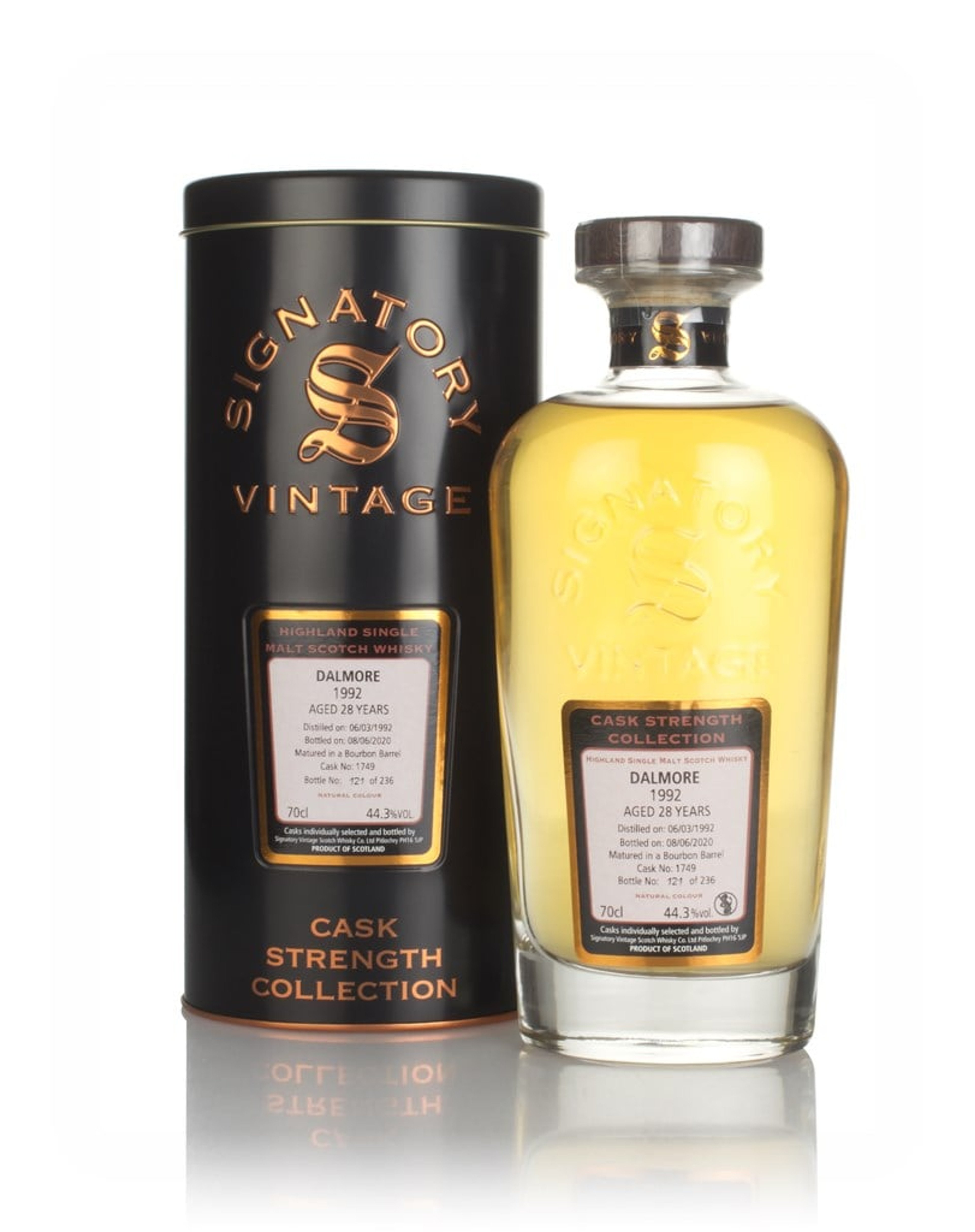 Dalmore 28 Year Old 1992 (cask 1749) - Cask Strength Collection (Signatory) 70cl