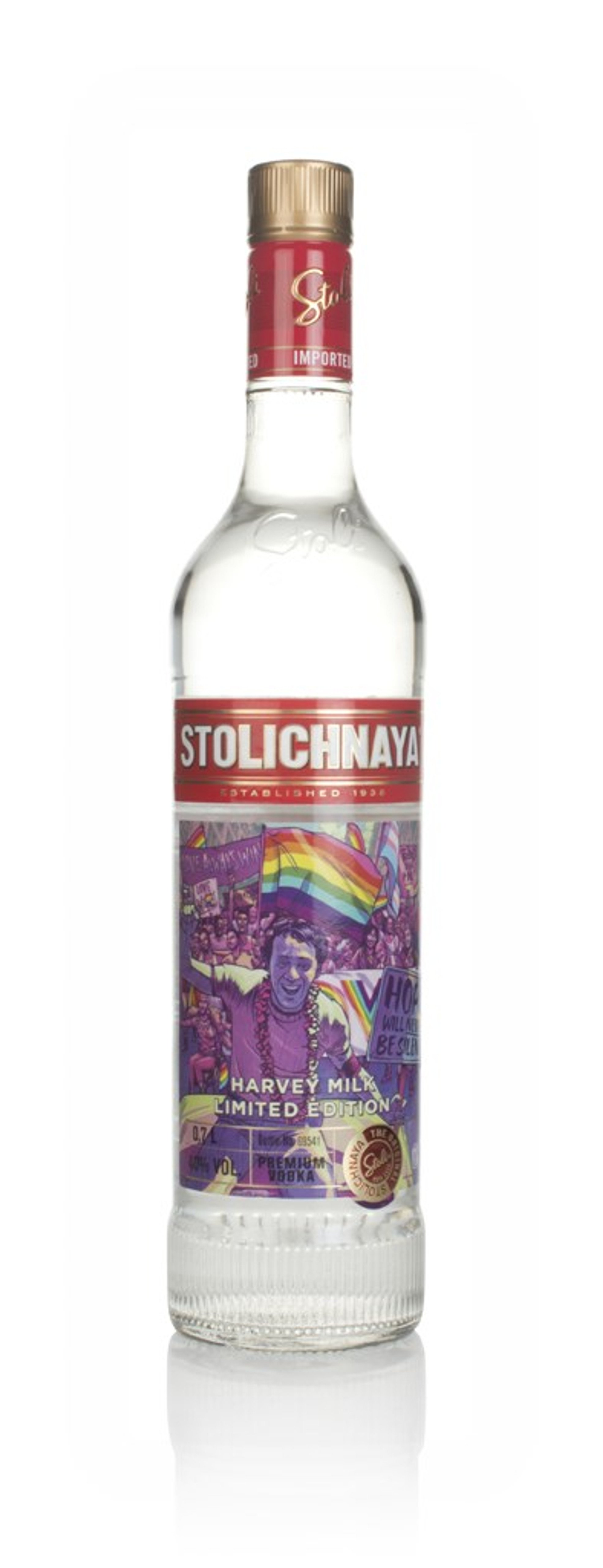 Stoli Harvey Milk Limited Edition 70cl