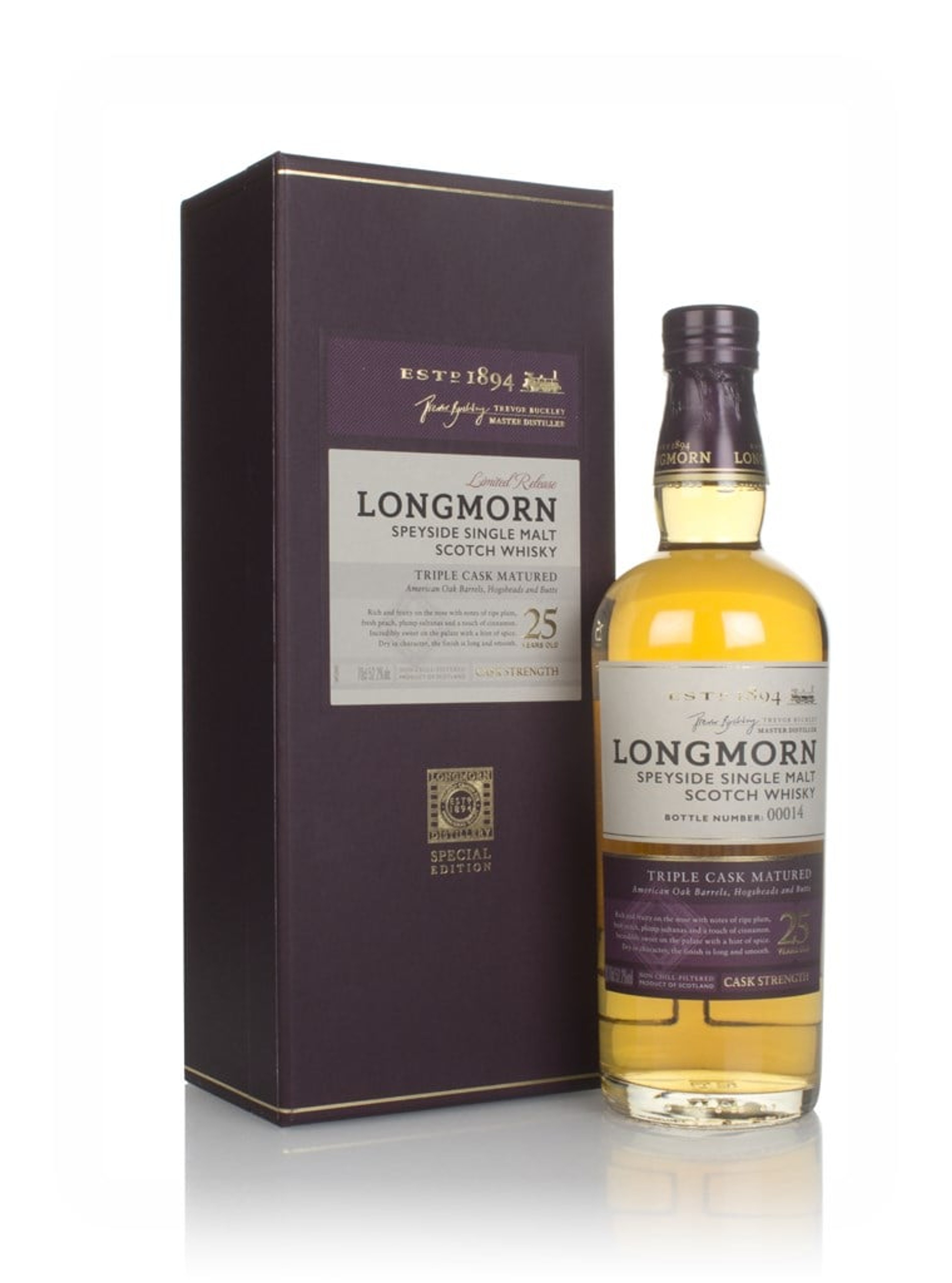 Longmorn 25 Year Old - Secret Speyside Collection 70cl