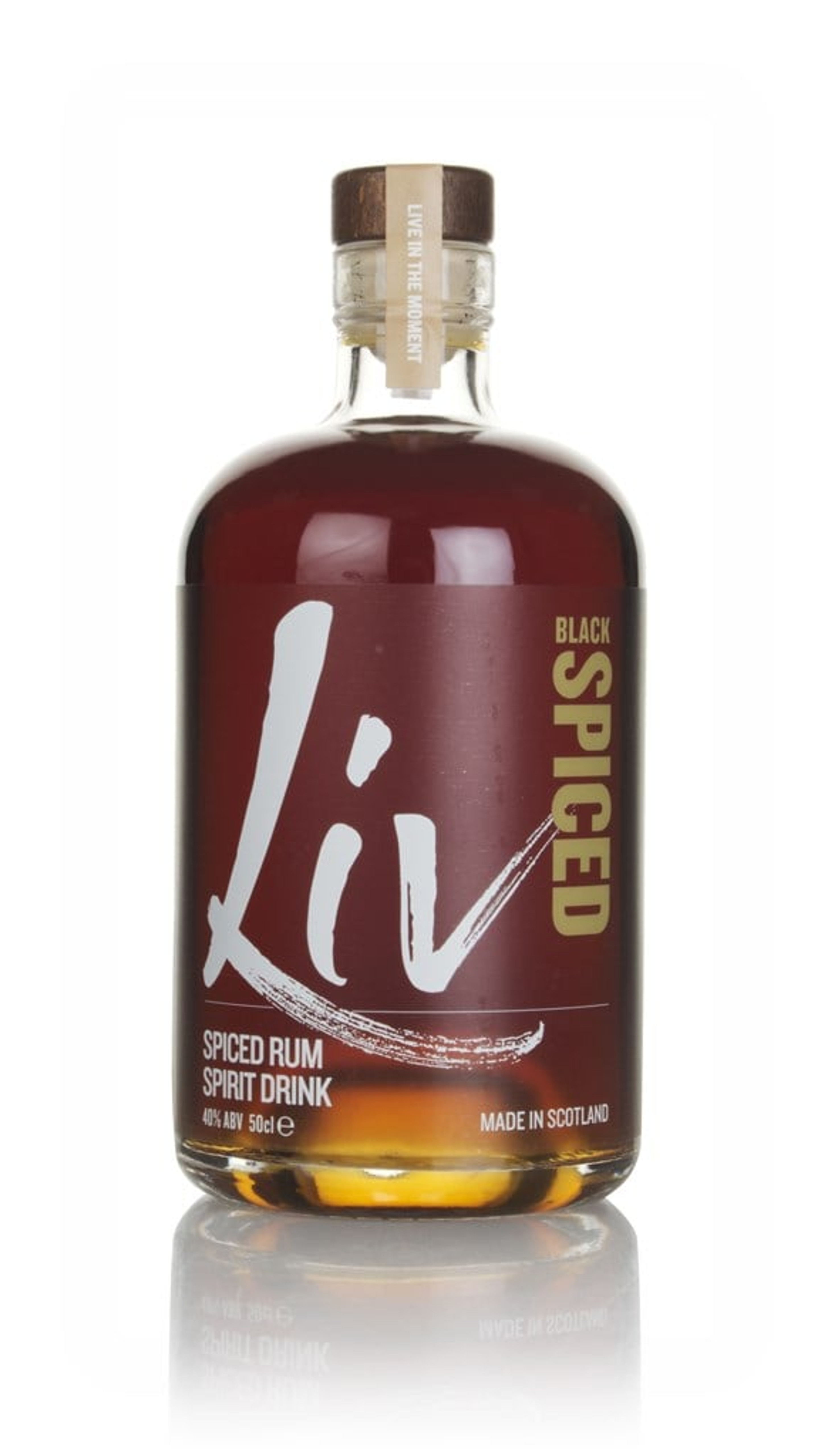 Liv Black Spiced Rum 50cl