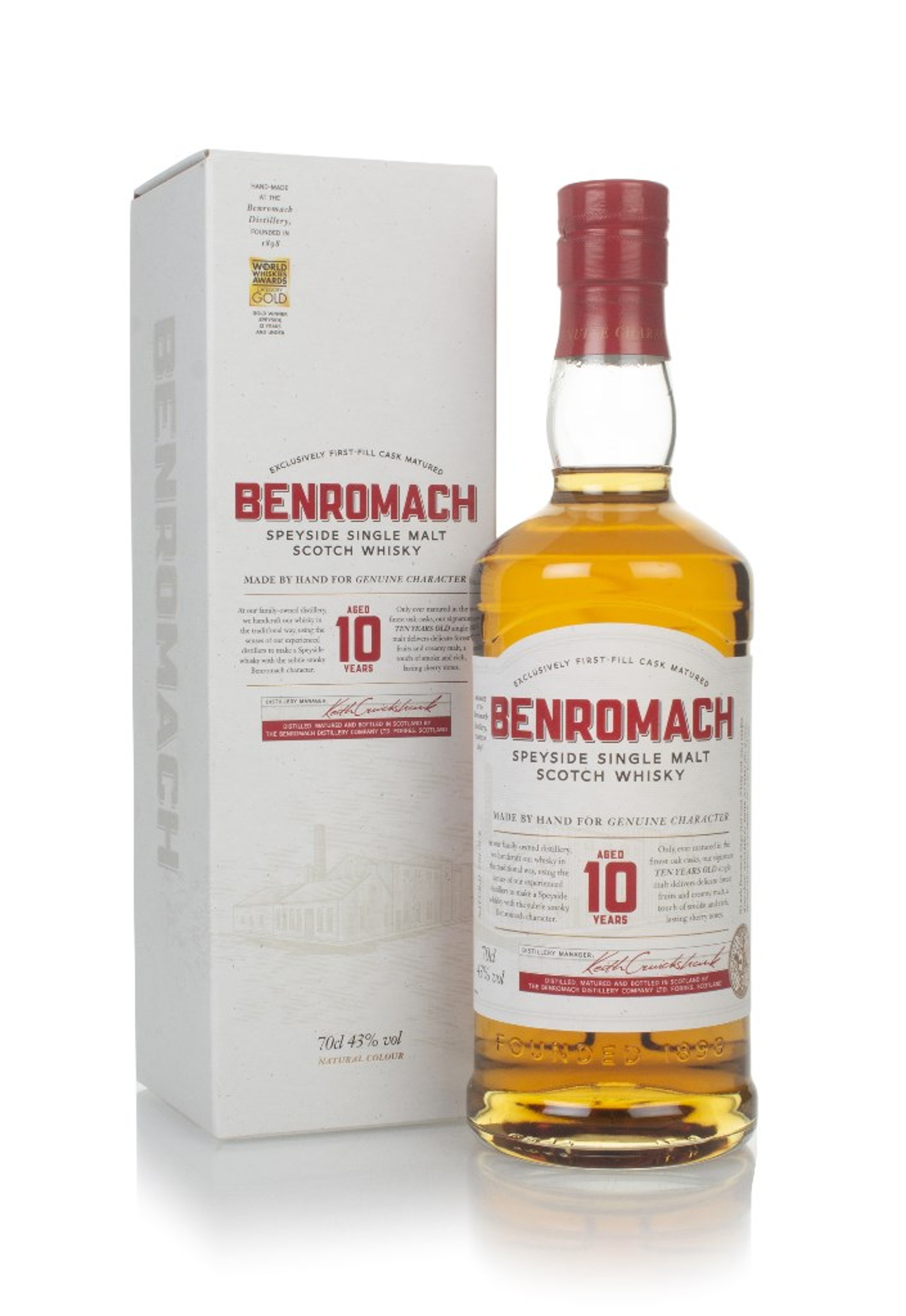 Benromach 10 Year Old 70cl