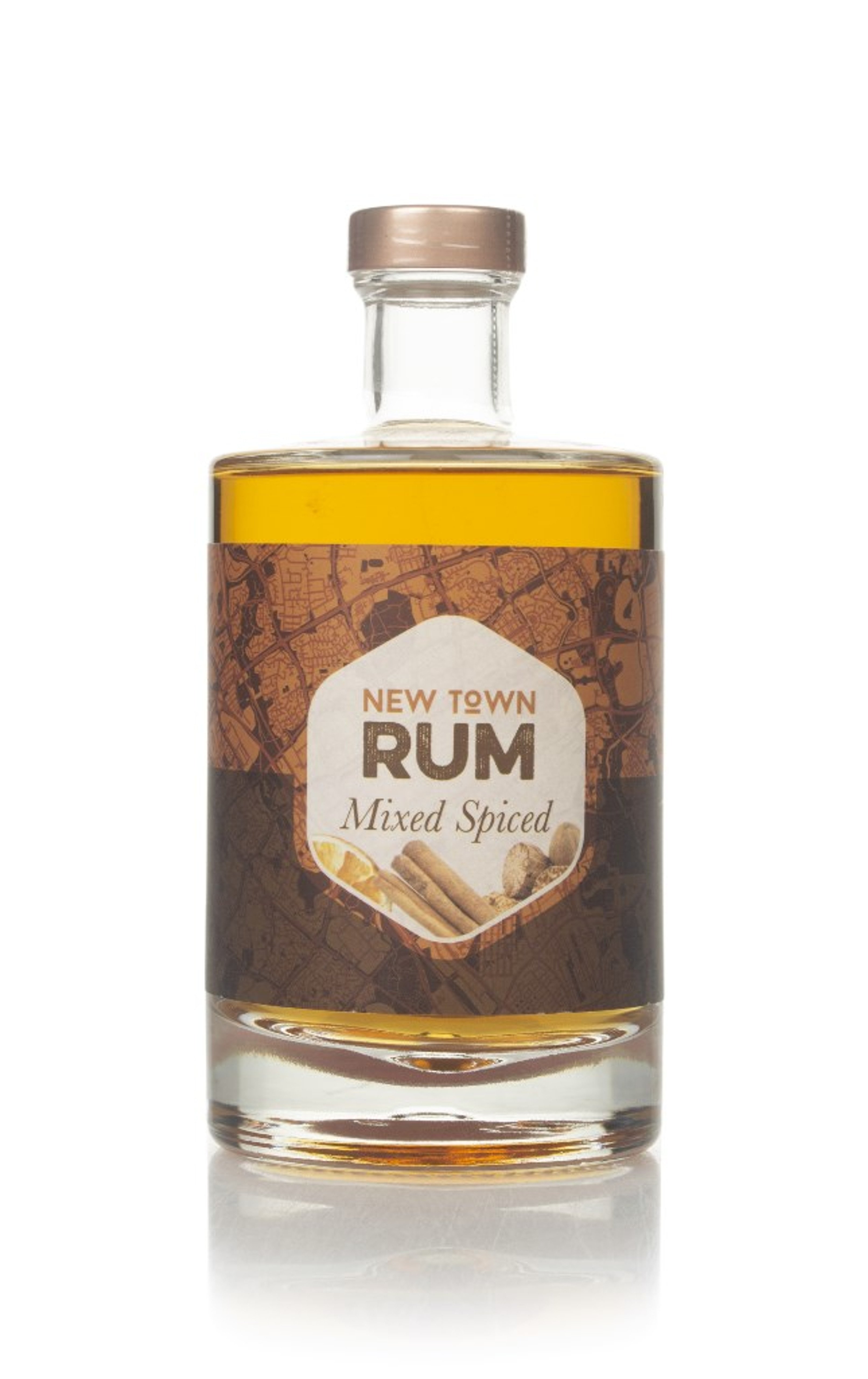 New Town Rum Mixed Spiced 50cl