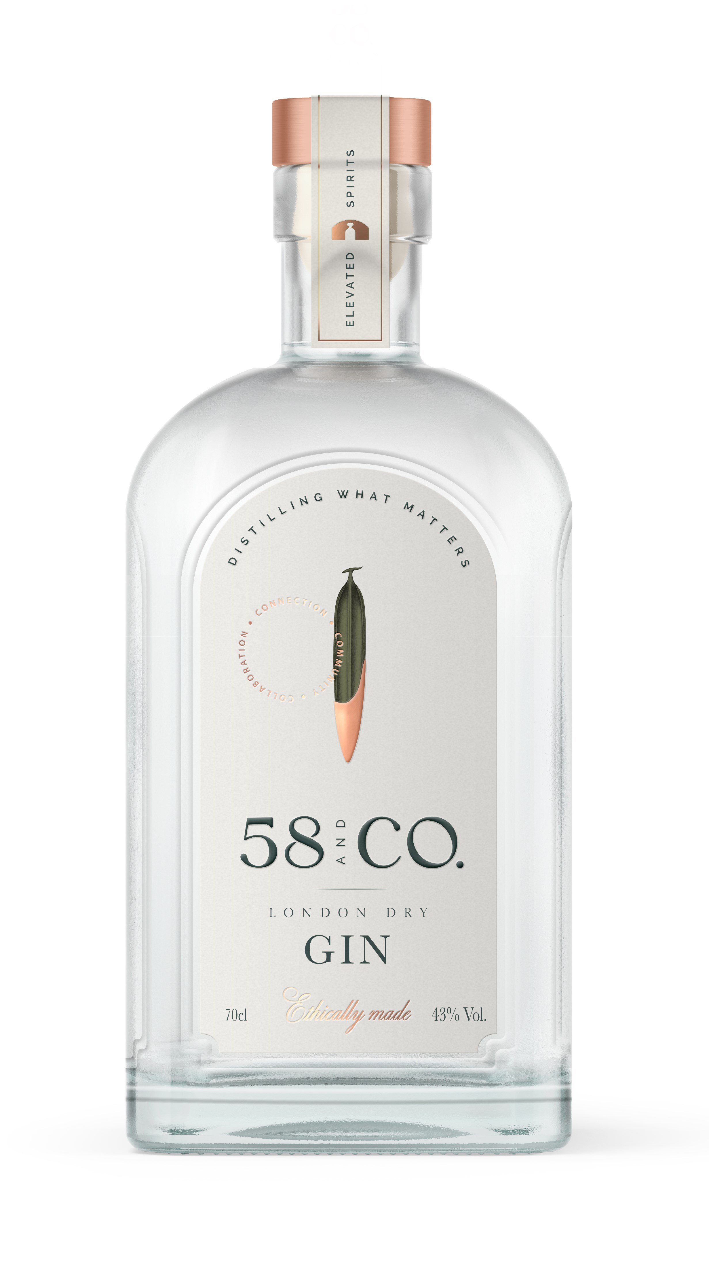 58 and Co Gin London Dry 70cl