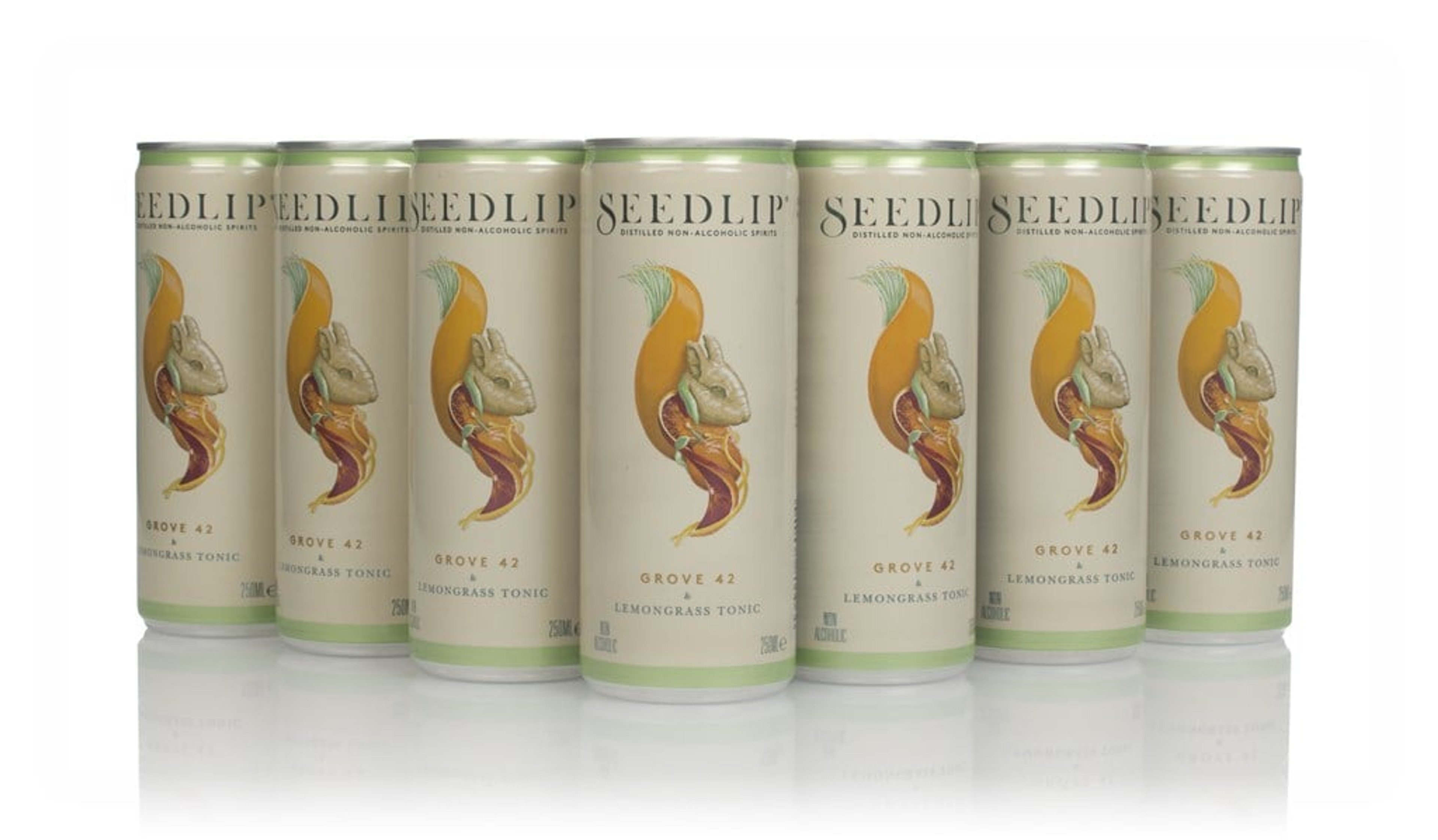 Seedlip Grove 42 & Lemongrass Tonic (12 x 250ml) 300cl