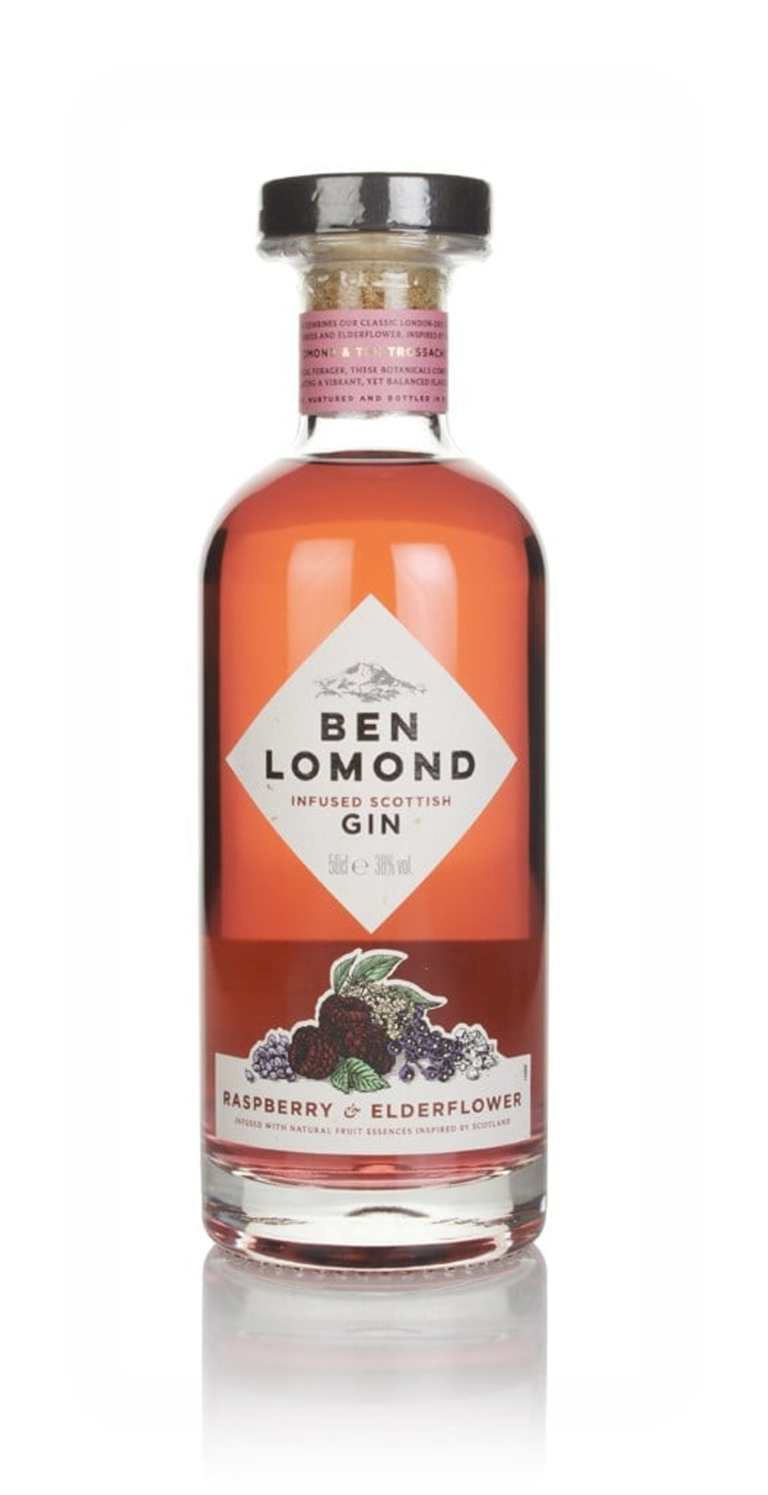 Ben Lomond Raspberry & Elderflower Gin 70cl