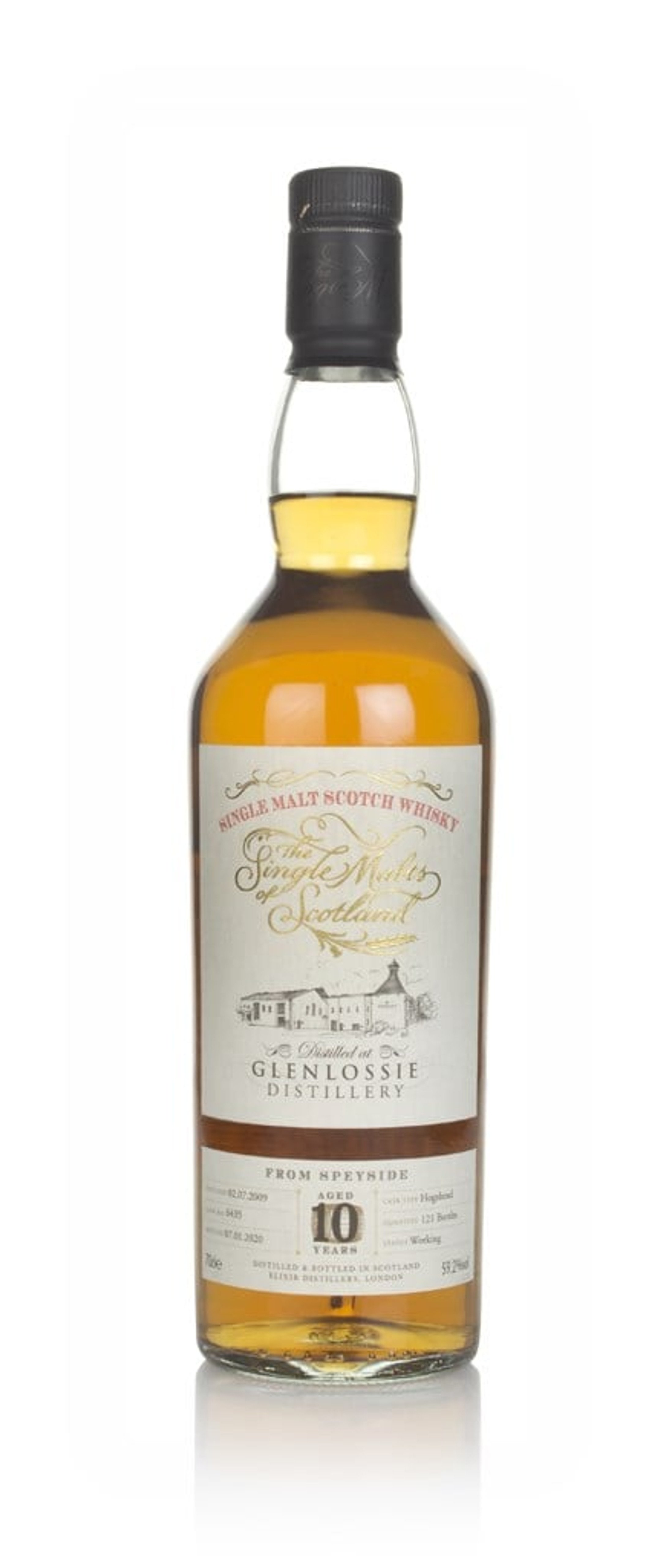 Glenlossie 10 Year Old 2009 (cask 6435 ) - The Single Malts of Scotland 70cl