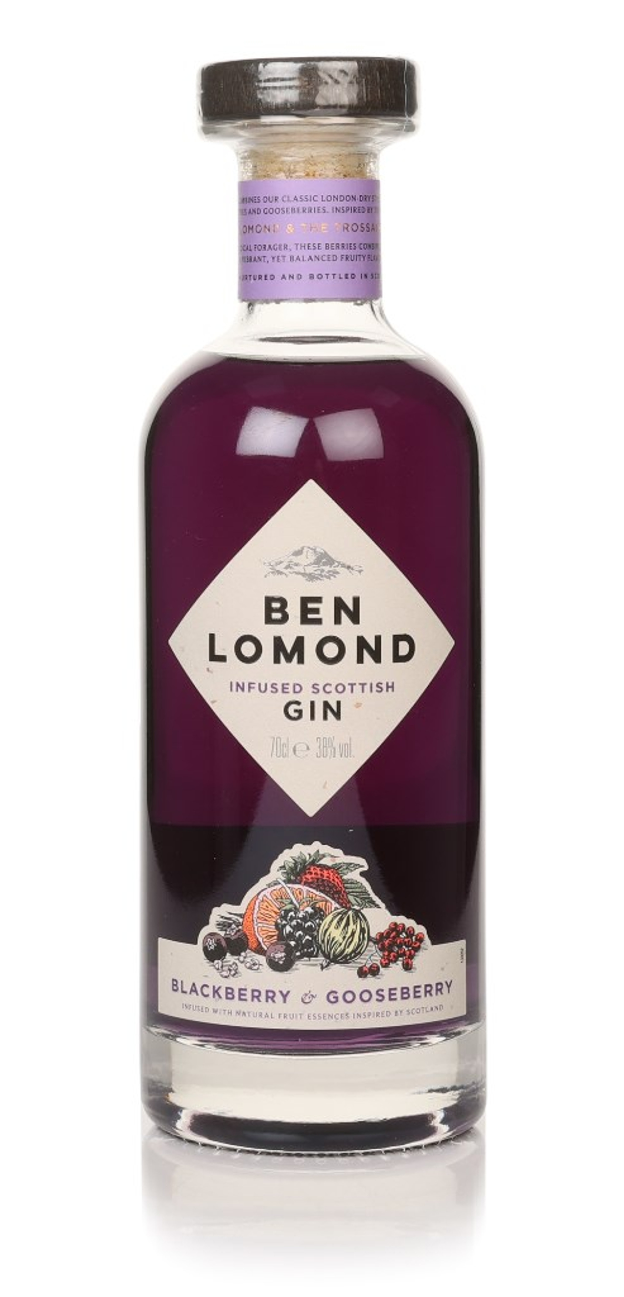 Ben Lomond Blackberry & Gooseberry Gin 70cl