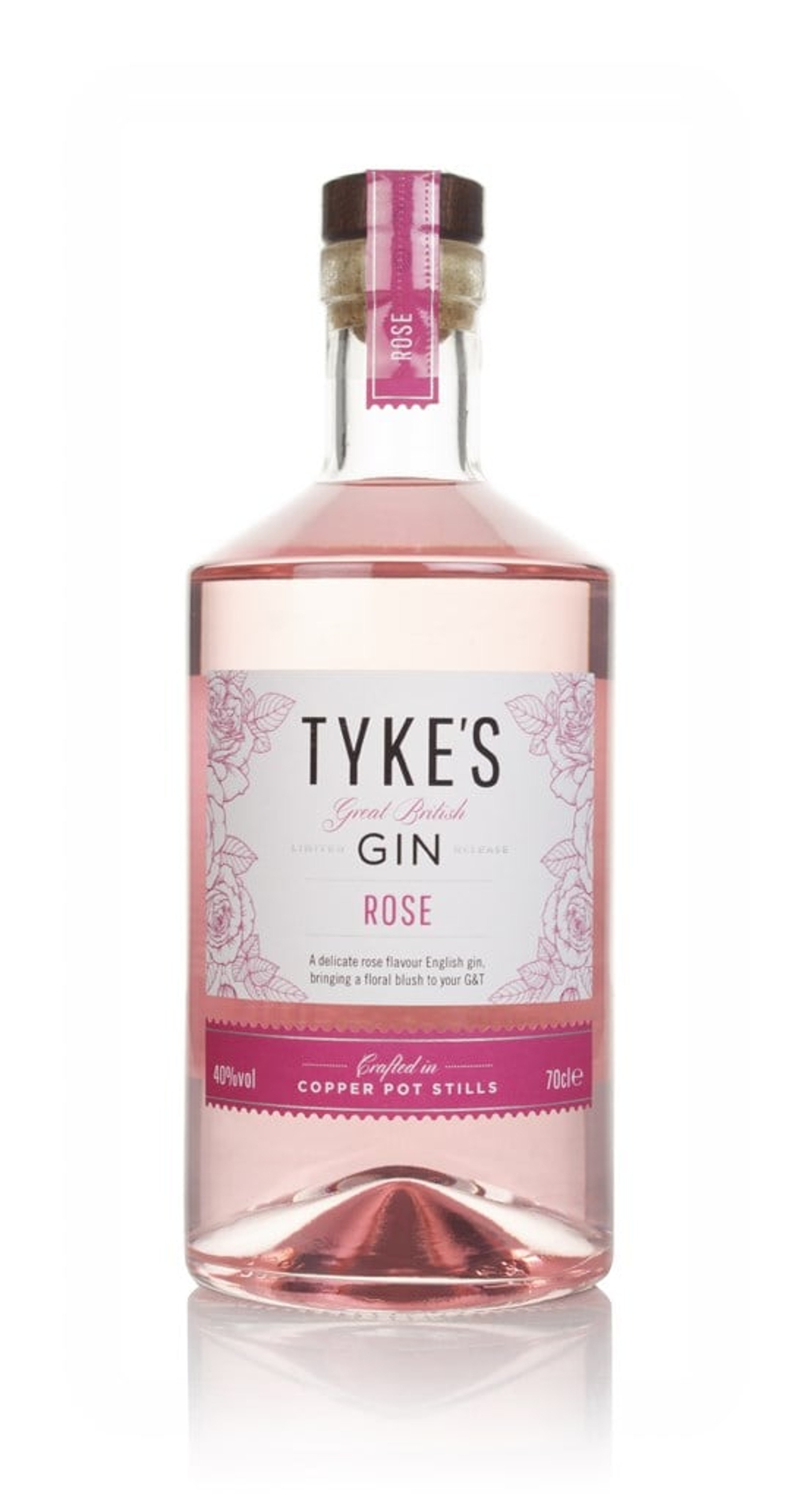 Tyke's Rose Gin 70cl