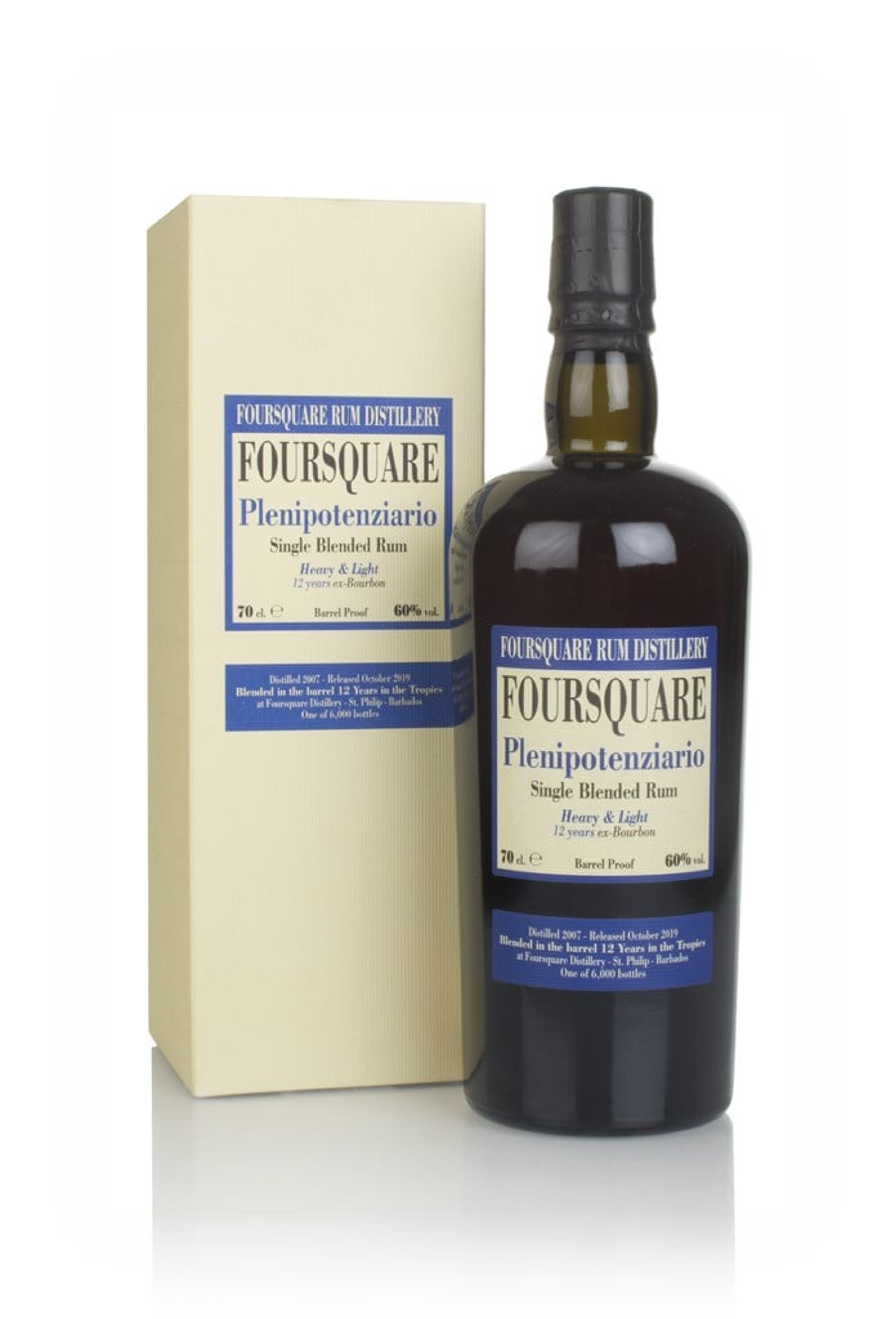 Foursquare Plenipotenziario 12 Year Old 2007 70cl