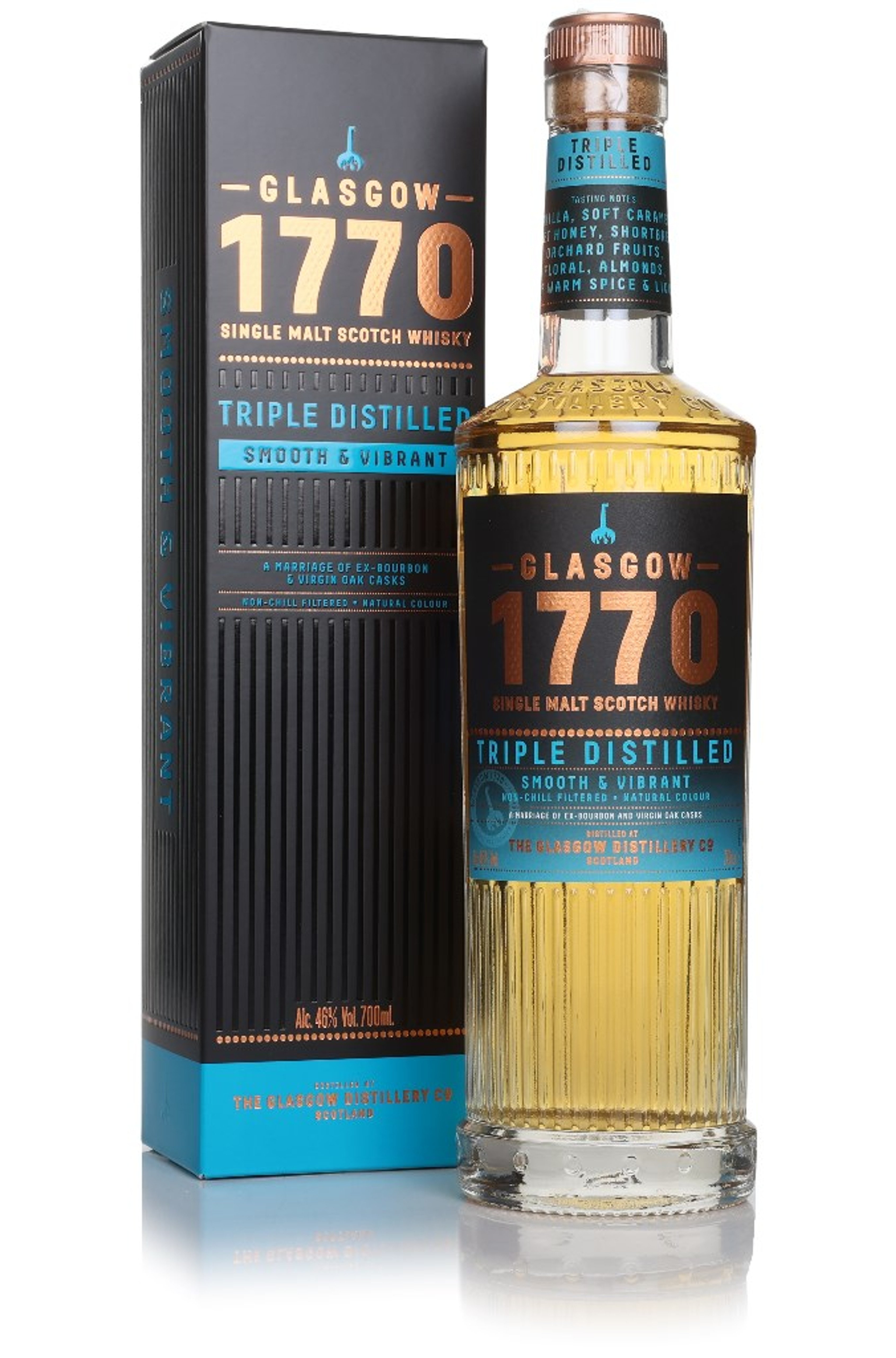 Glasgow 1770 - Triple Distilled 70cl