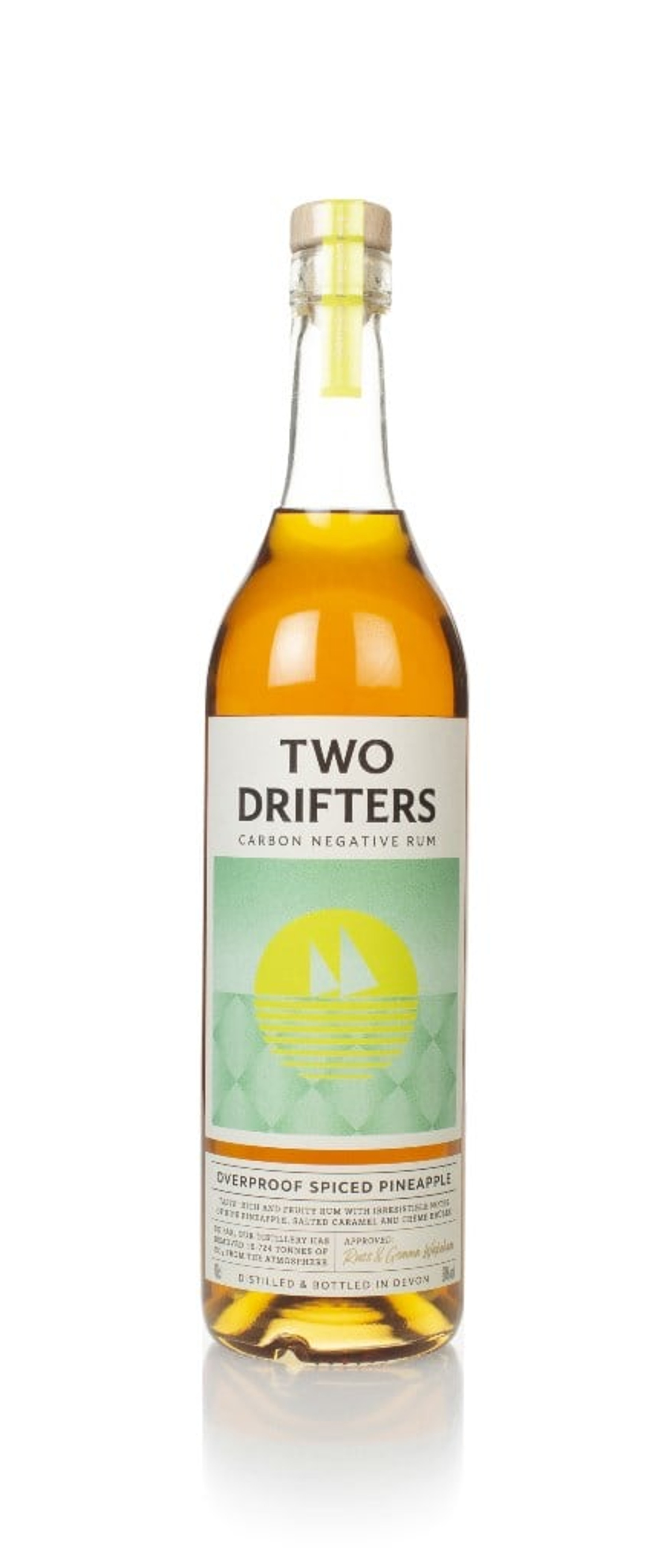 Two Drifters Overproof Spiced Pineapple Rum 70cl