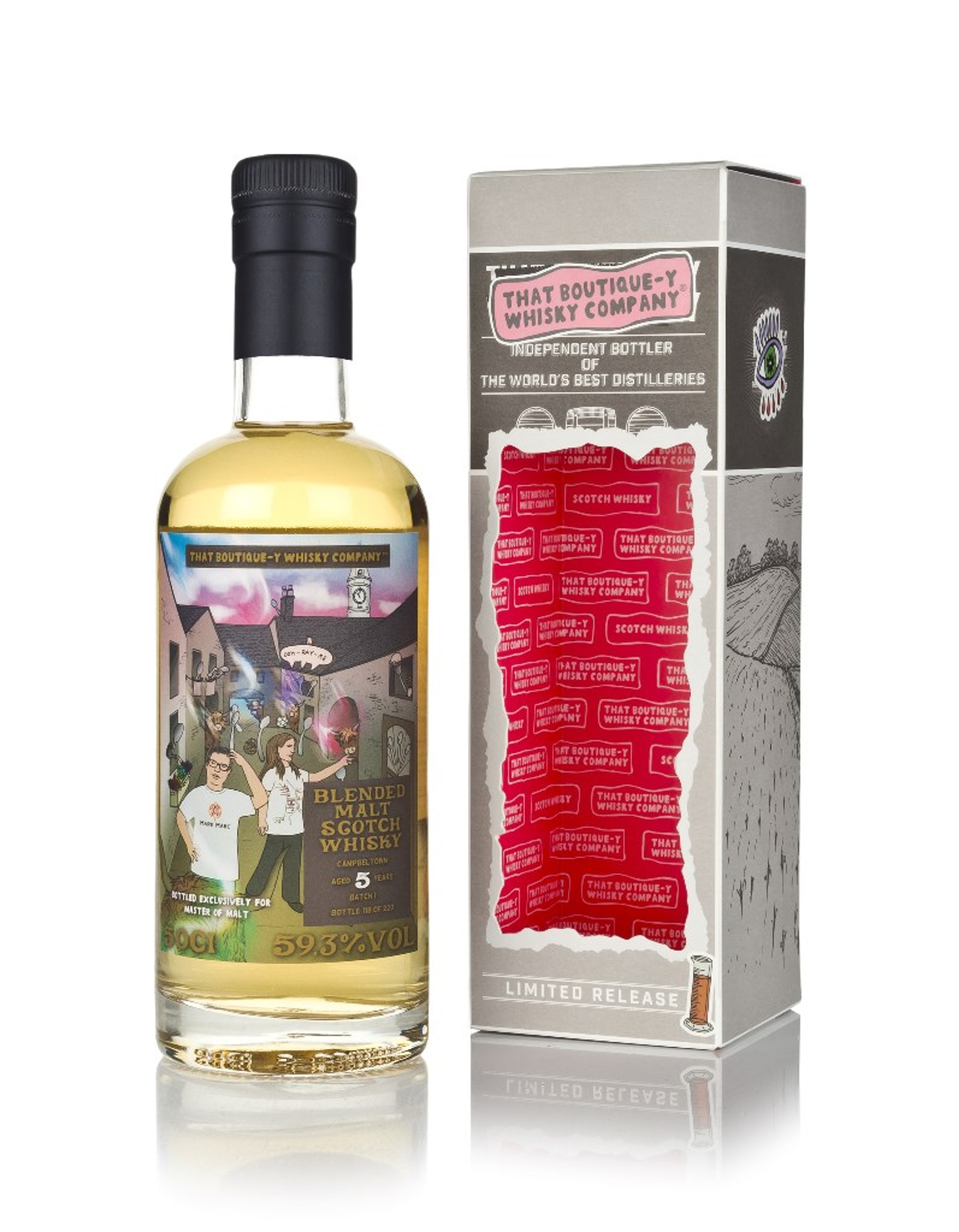 Campbeltown Blended Malt 5 Year Old (That Boutique-y Whisky Company) 50cl
