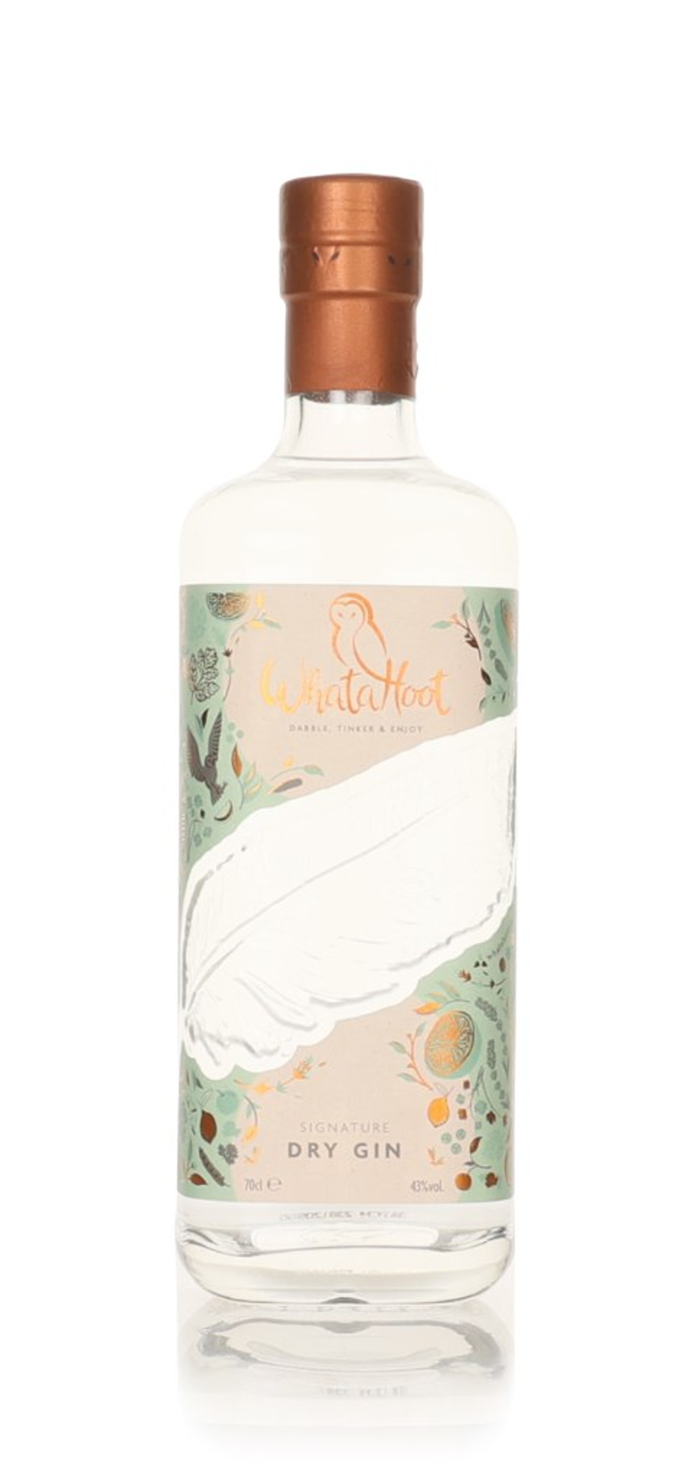 WhataHoot Signature Dry Gin 70cl
