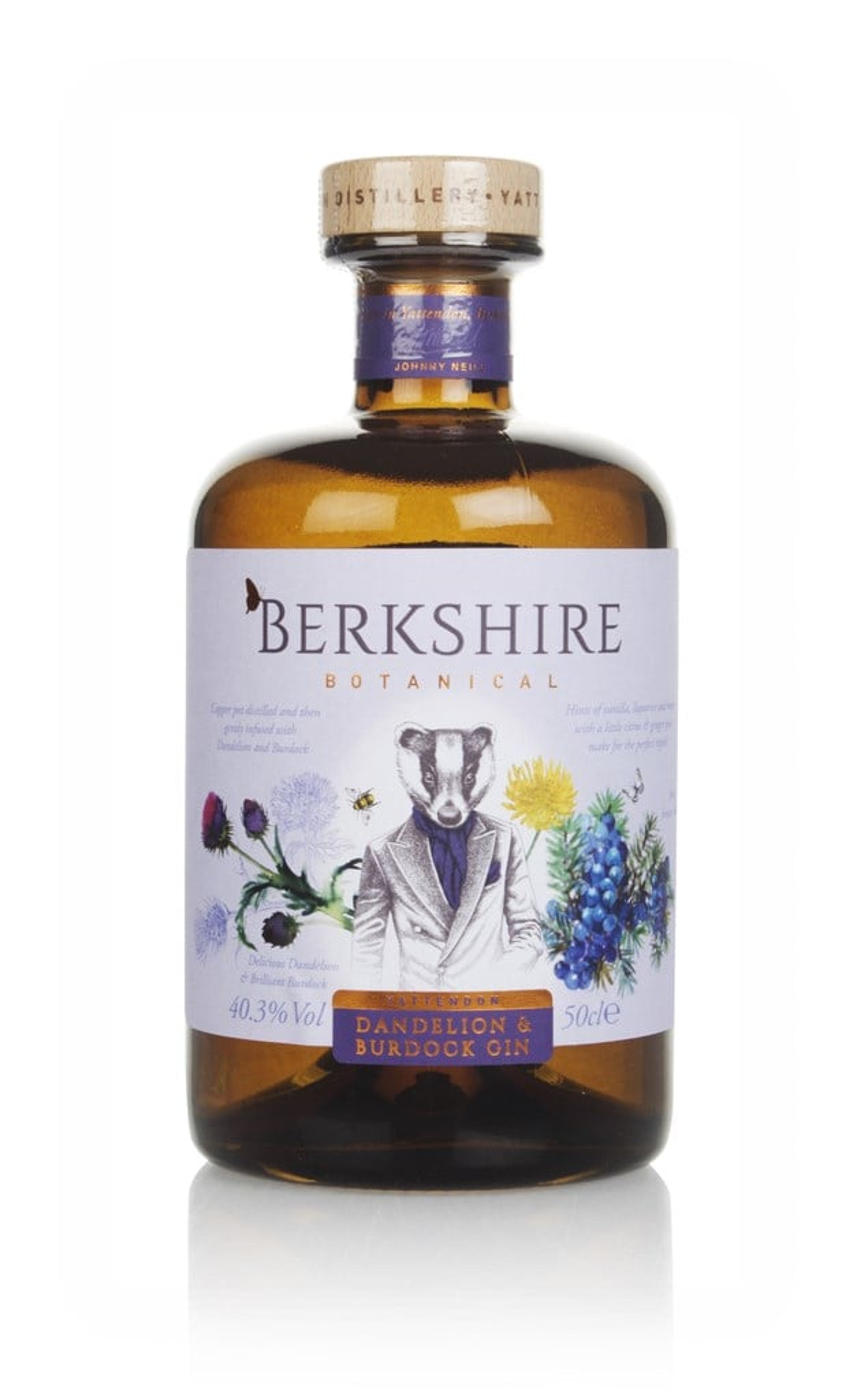 Berkshire Botanical Dandelion & Burdock Gin 50cl