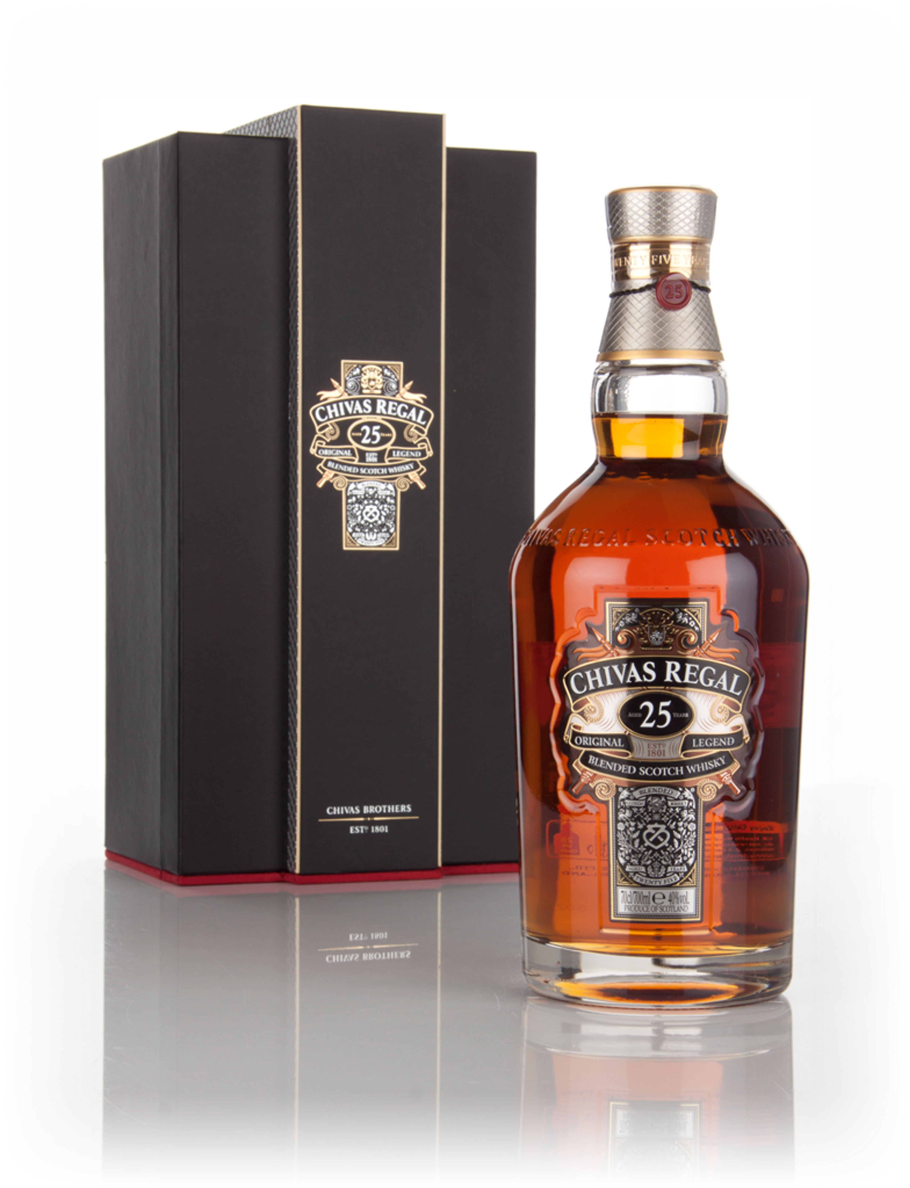 お正月に新品未使用CHIVAS REGAL 25 Year Old 700ml Chivas Regal 25 Year Old Scotch Whisky - Old Town Tequila