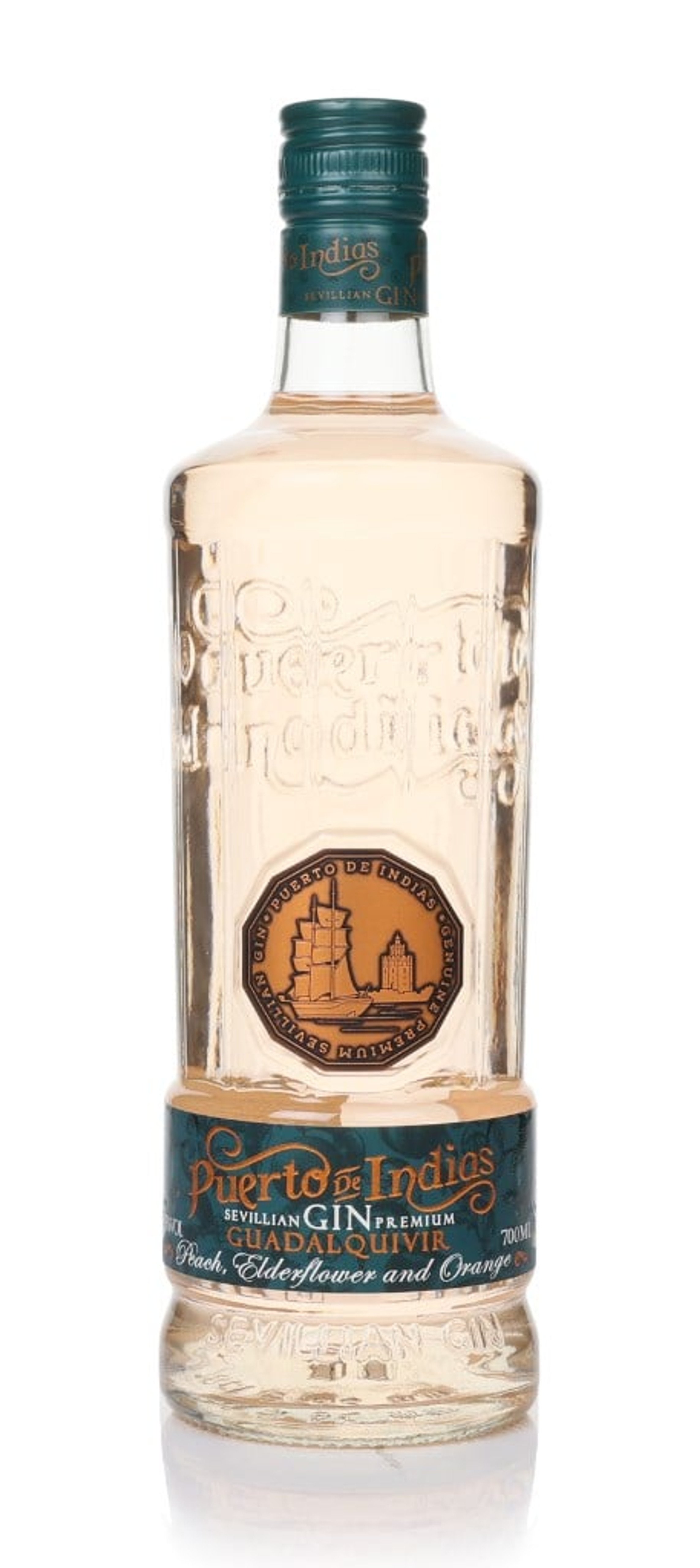 Puerto de Indias Peach, Elderflower & Orange Gin 70cl