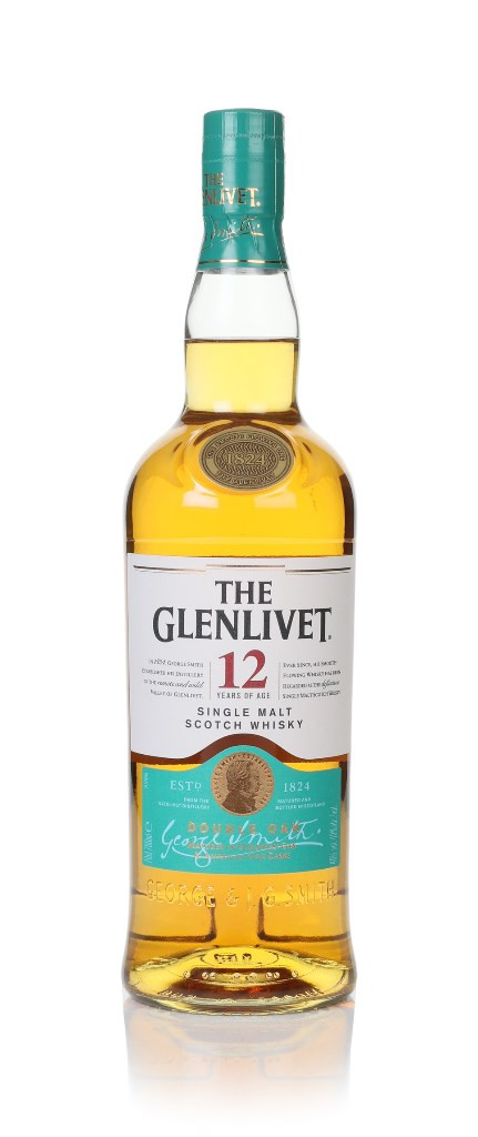 The Glenlivet 12 Year Old - 1990s (with Green Tube) 70cl Whisky