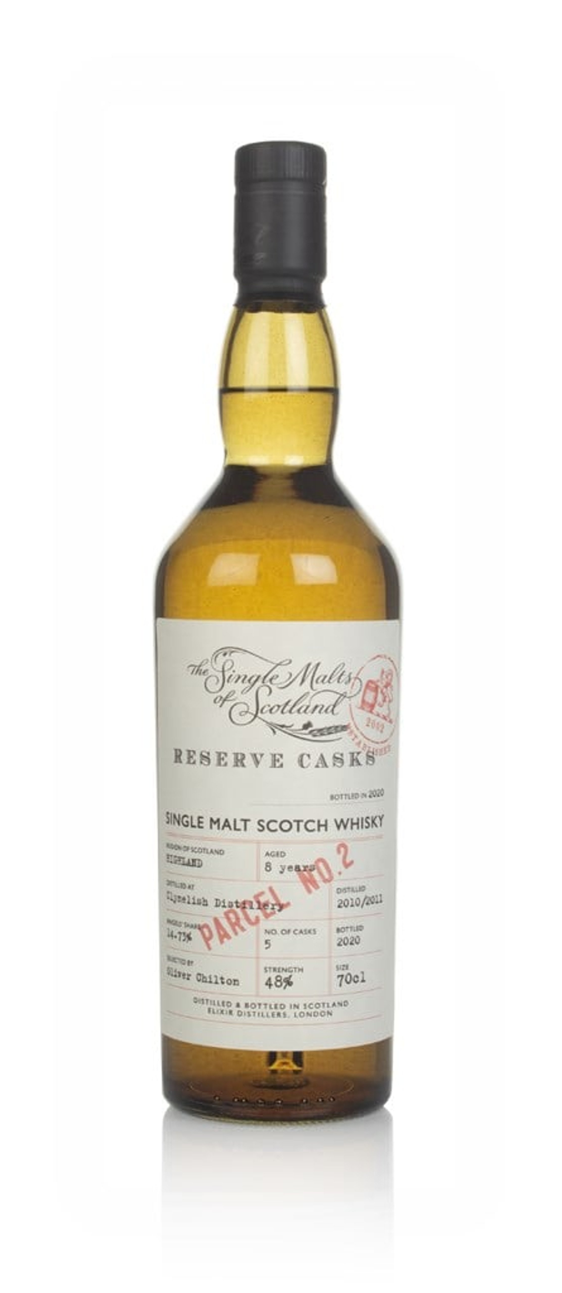 Clynelish 8 Year Old (Parcel No.2) - Reserve Casks (The Single Malts of Scotland) 70cl
