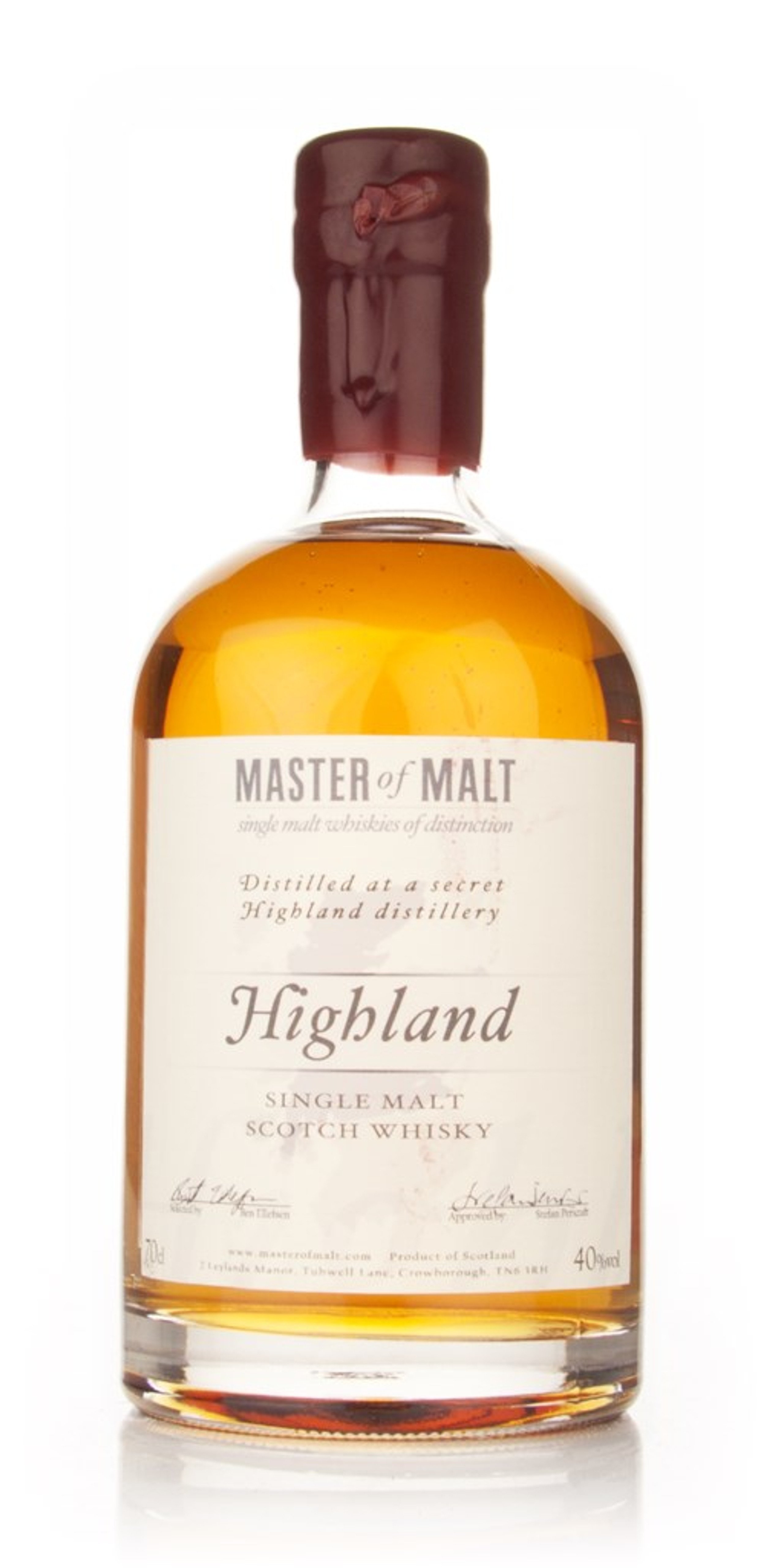 Master of Malt Highland Single Malt (old bottling) 70cl