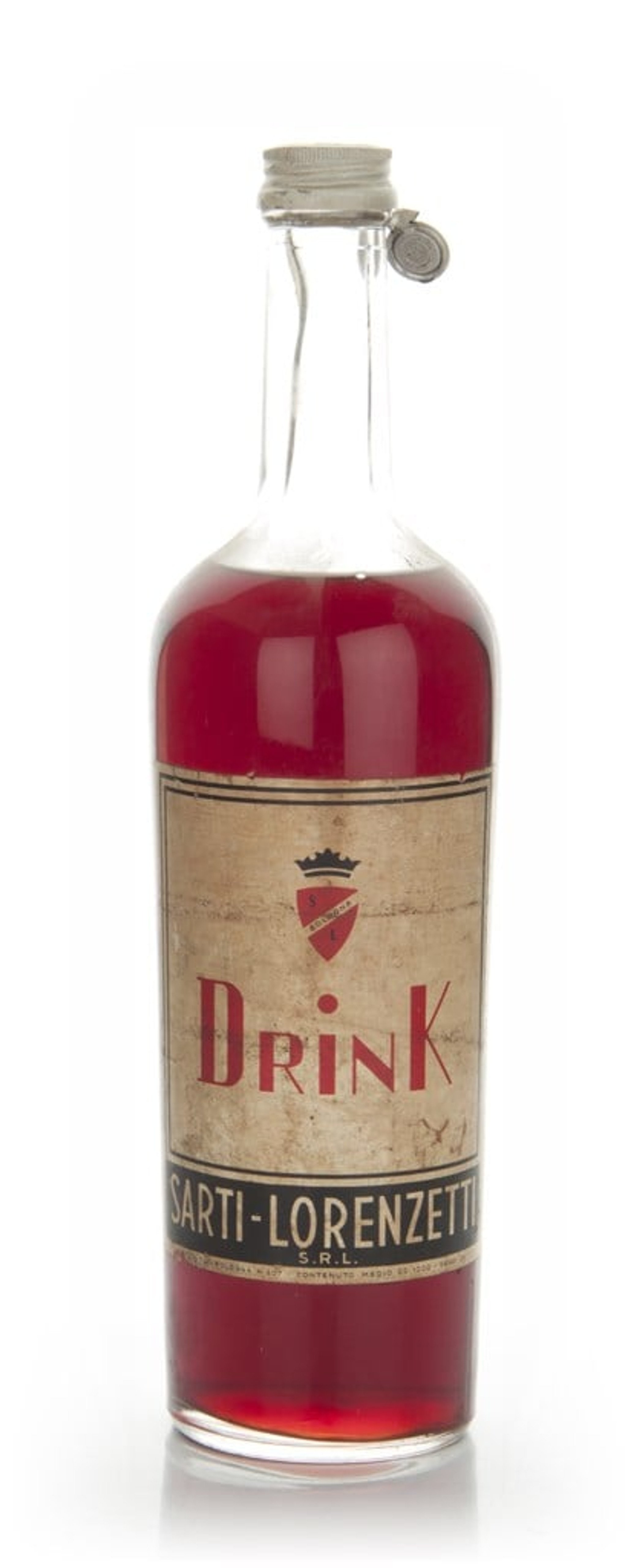Sarti-Lorenzetti Drink - 1950s 100cl