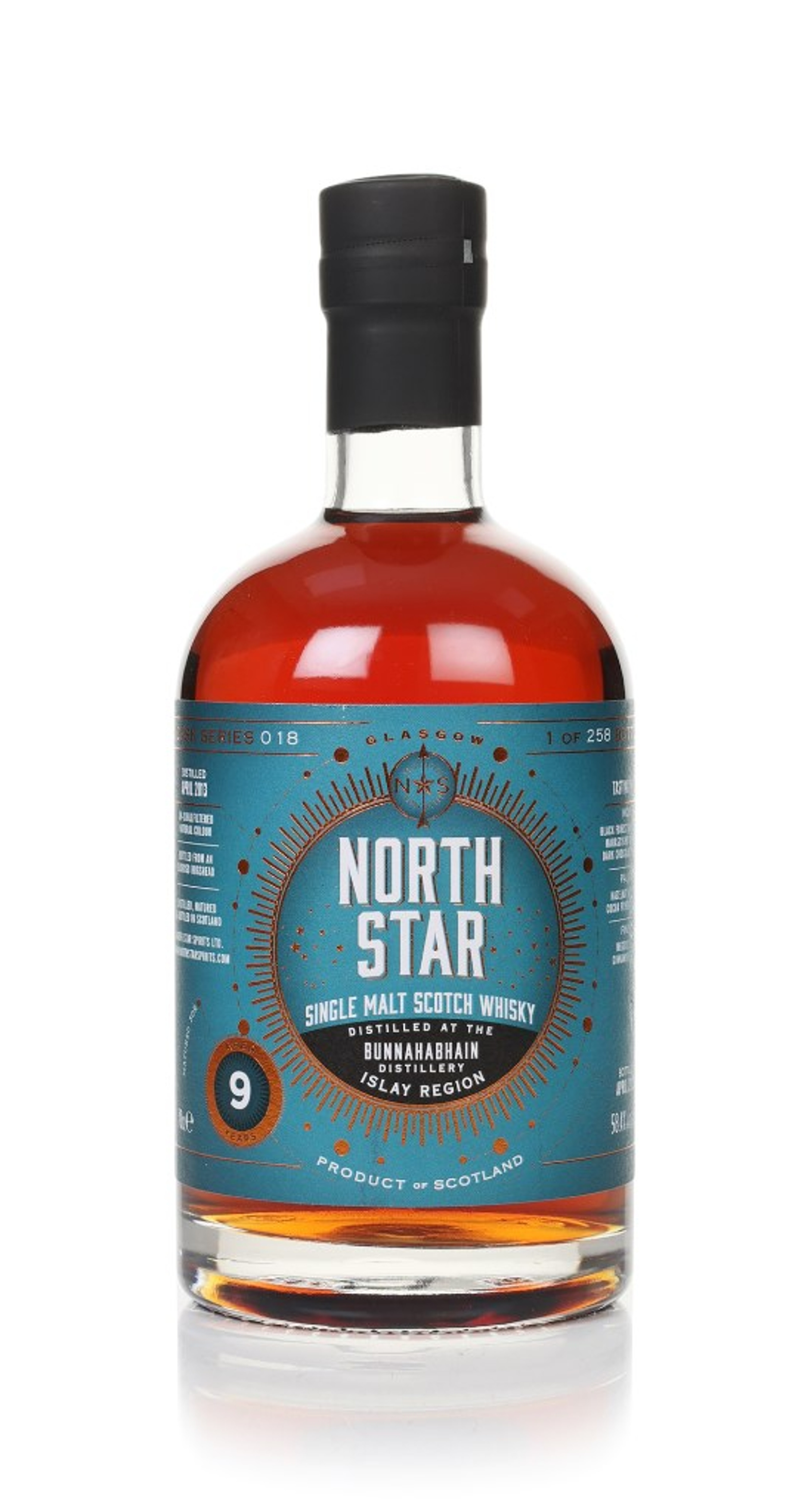 Bunnahabhain 9 Year Old 2013 - North Star Spirits 70cl
