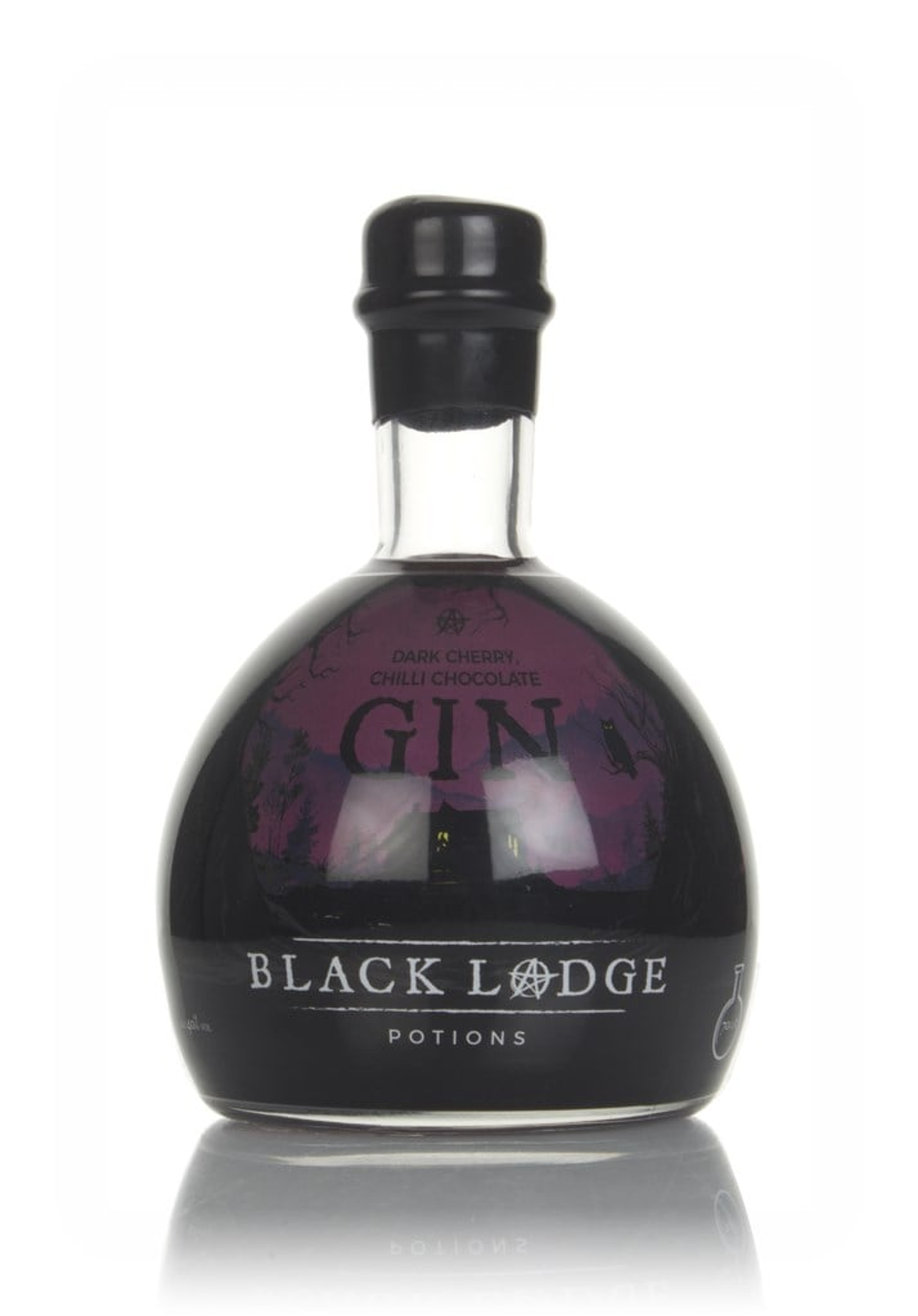 Black Lodge Dark Cherry, Chilli Chocolate Gin 70cl