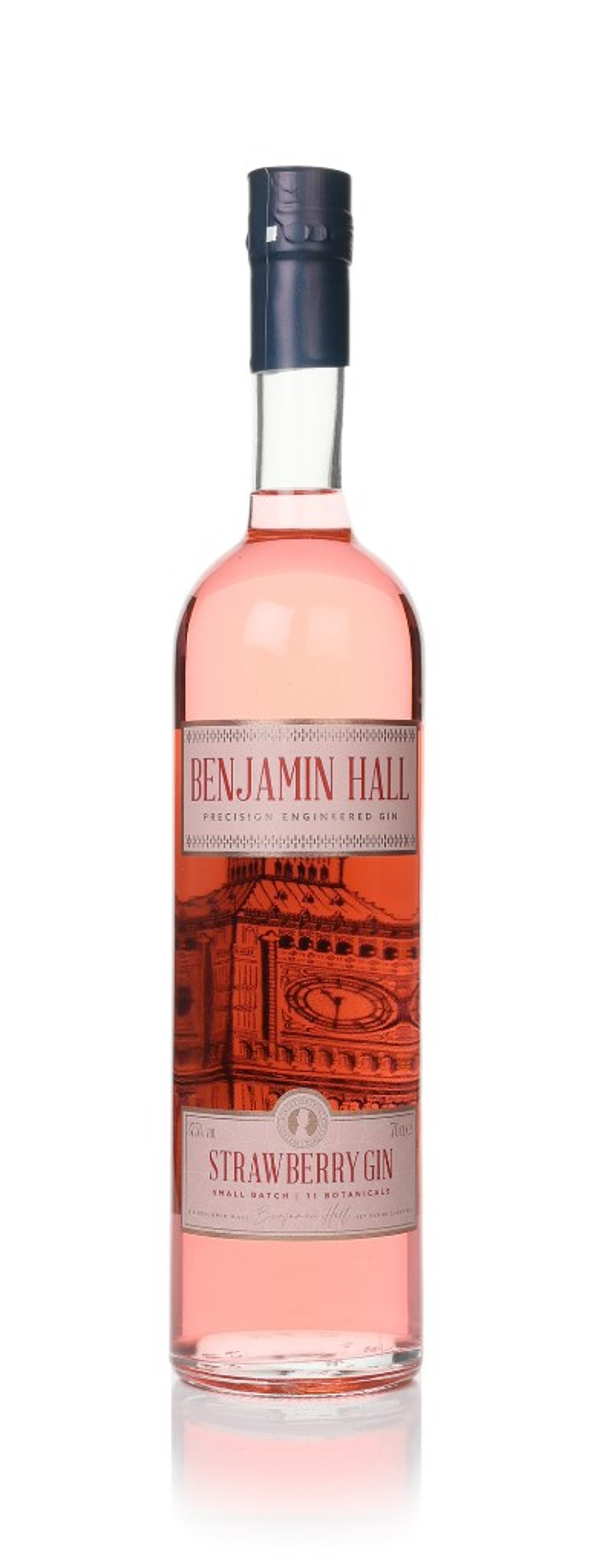 Benjamin Hall Strawberry Pink Gin 70cl