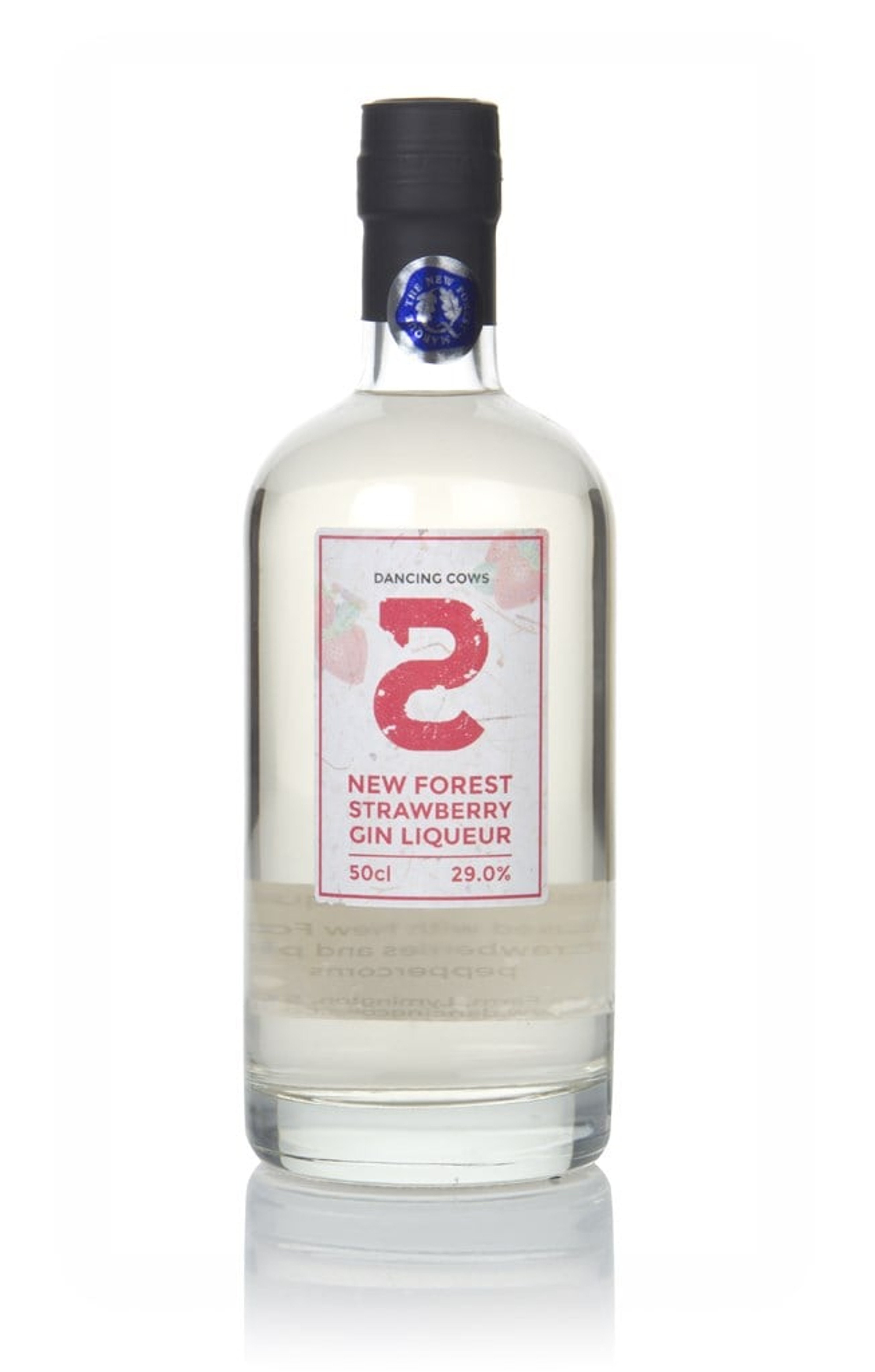 Dancing Cows New Forest Strawberry Gin Liqueur 50cl
