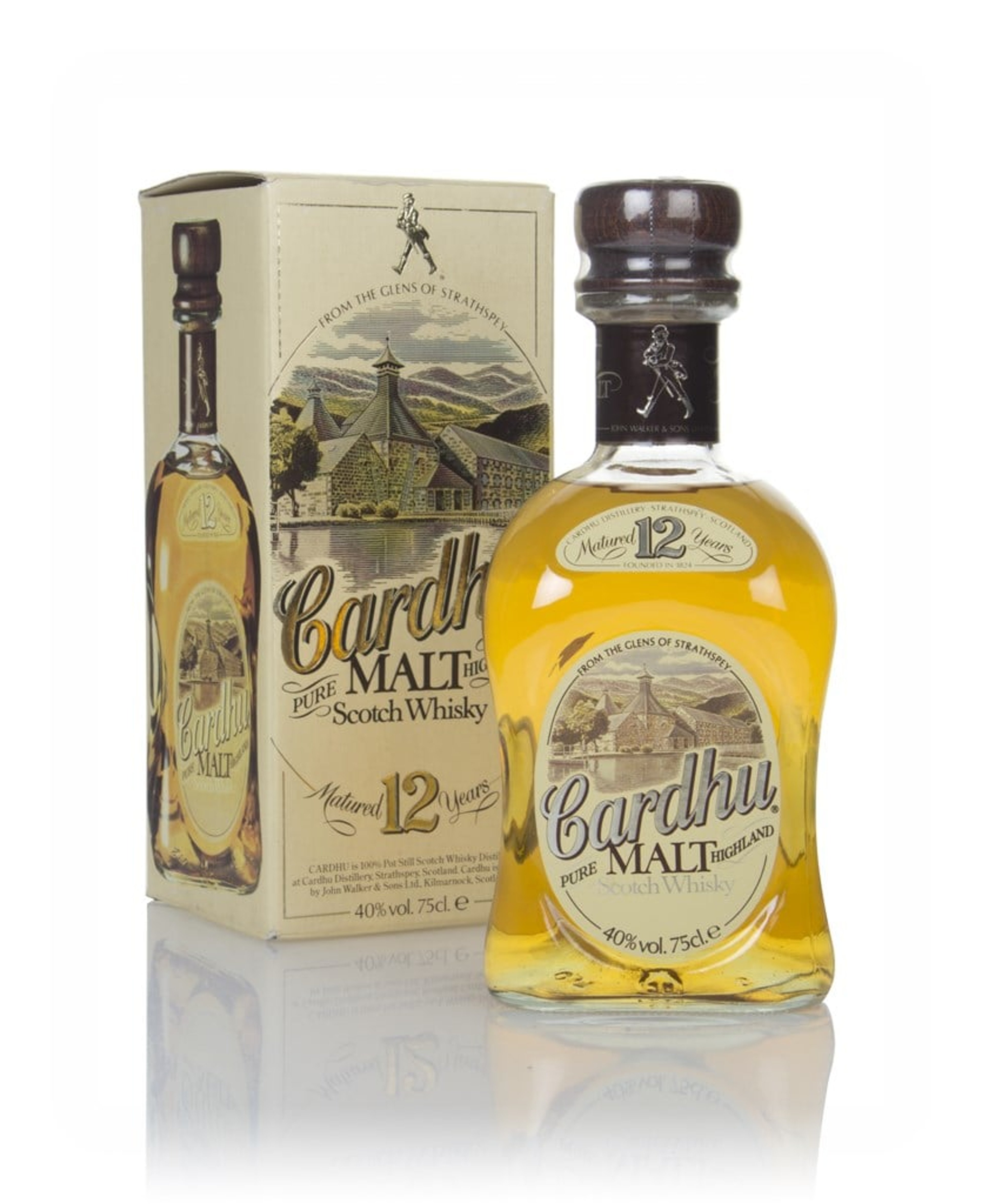 Cardhu 12 Year Old - Late 1980s 75cl