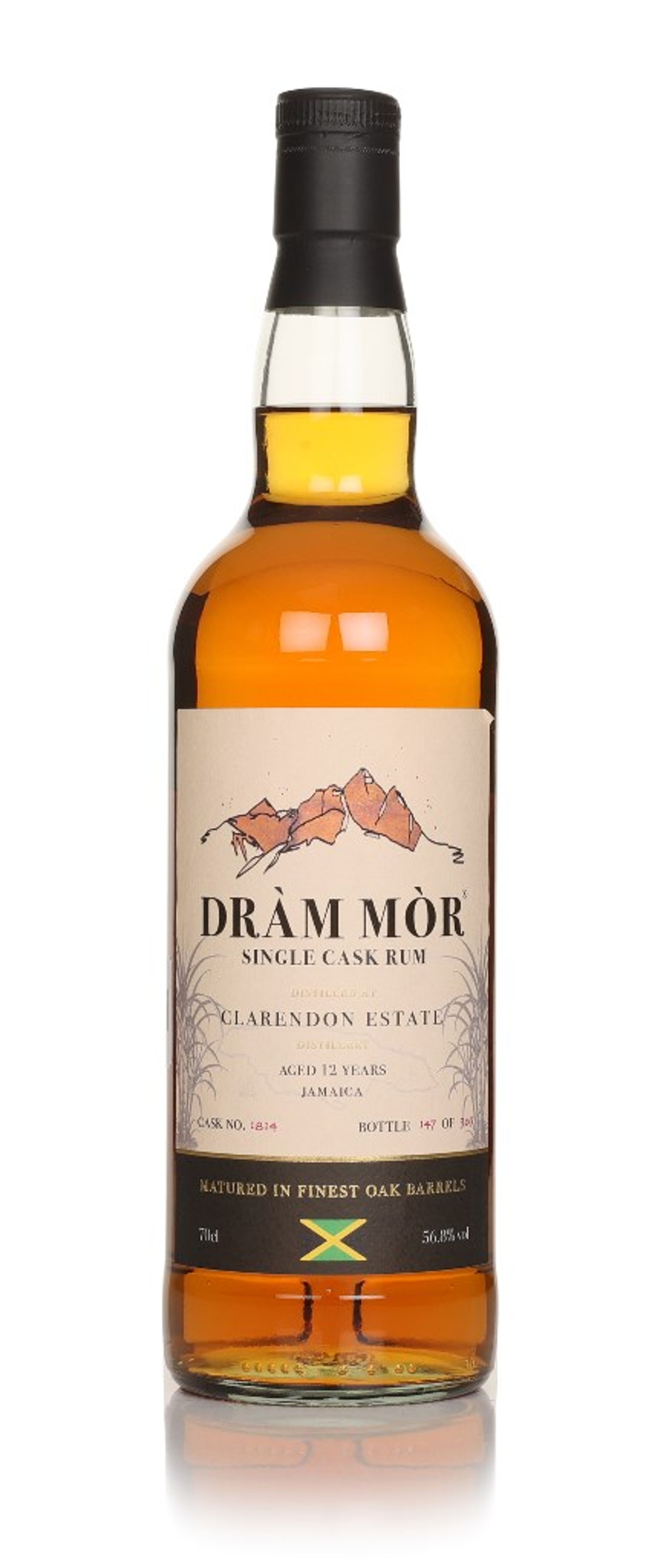 Clarendon 12 Year Old (cask 1814) - Dràm Mòr 70cl