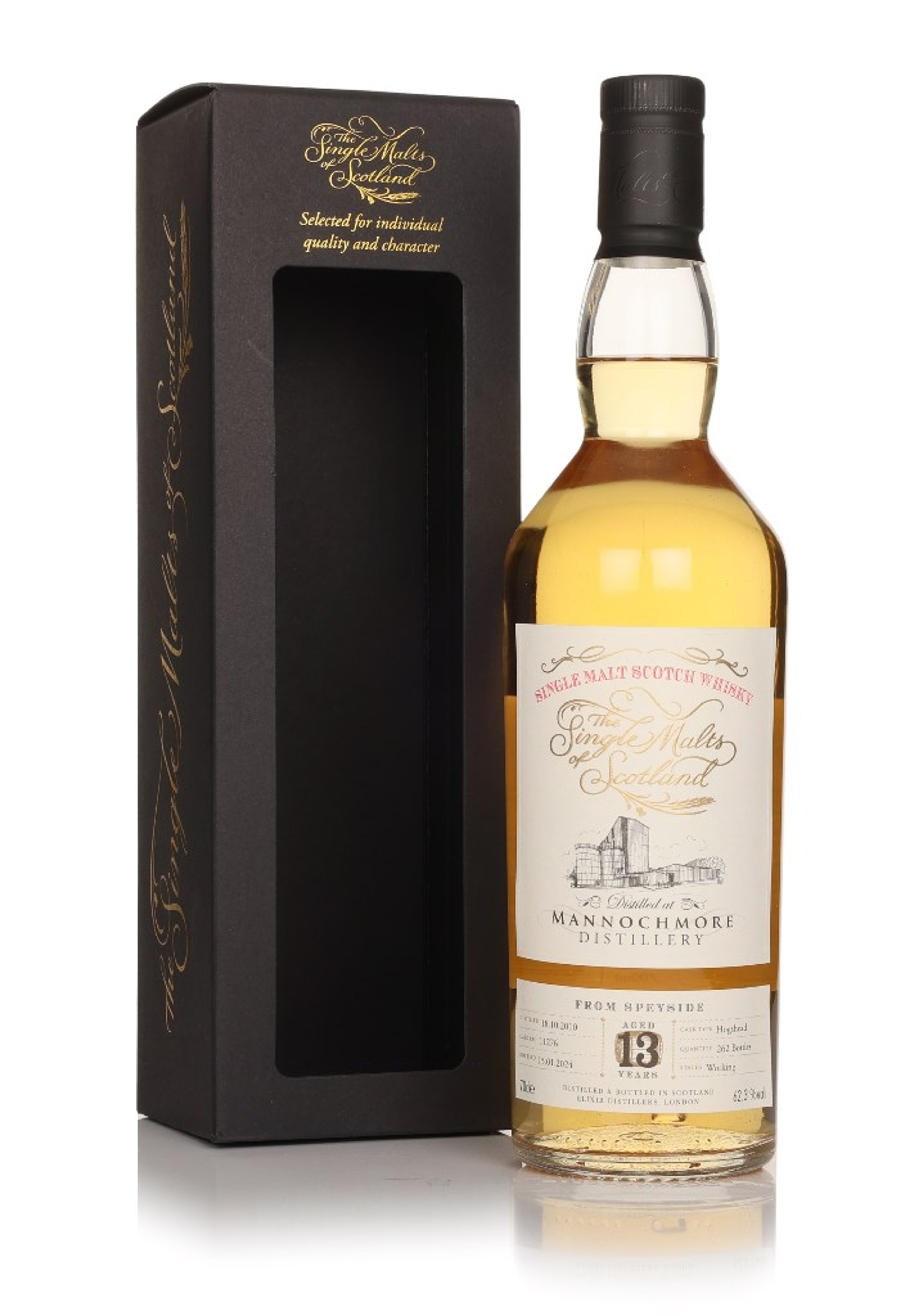 Mannochmore 13 Year Old 2010 (cask 11276) - The Single Malts of Scotland 70cl