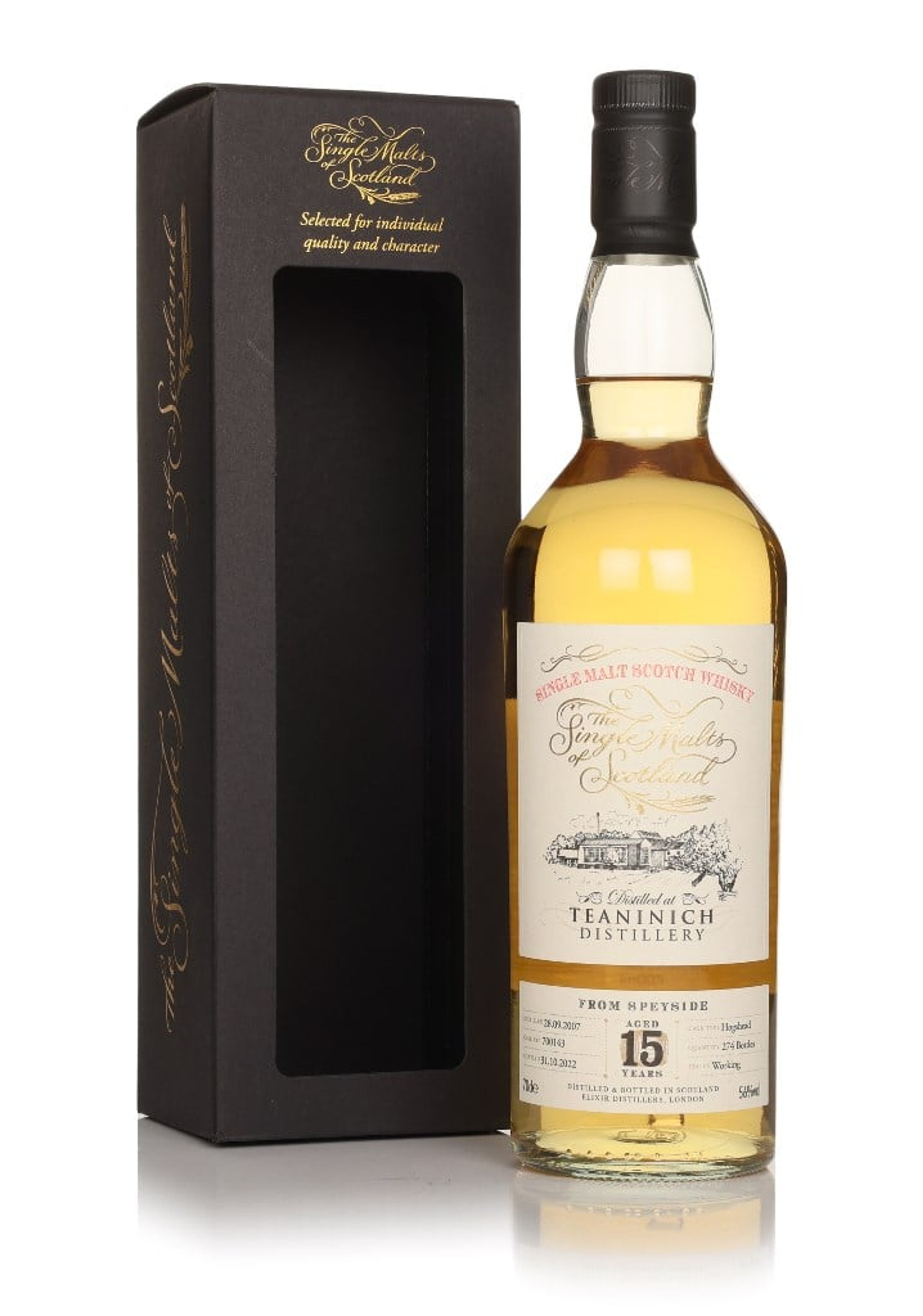 Teaninich 15 Year Old 2007 - The Single Malts of Scotland 70cl
