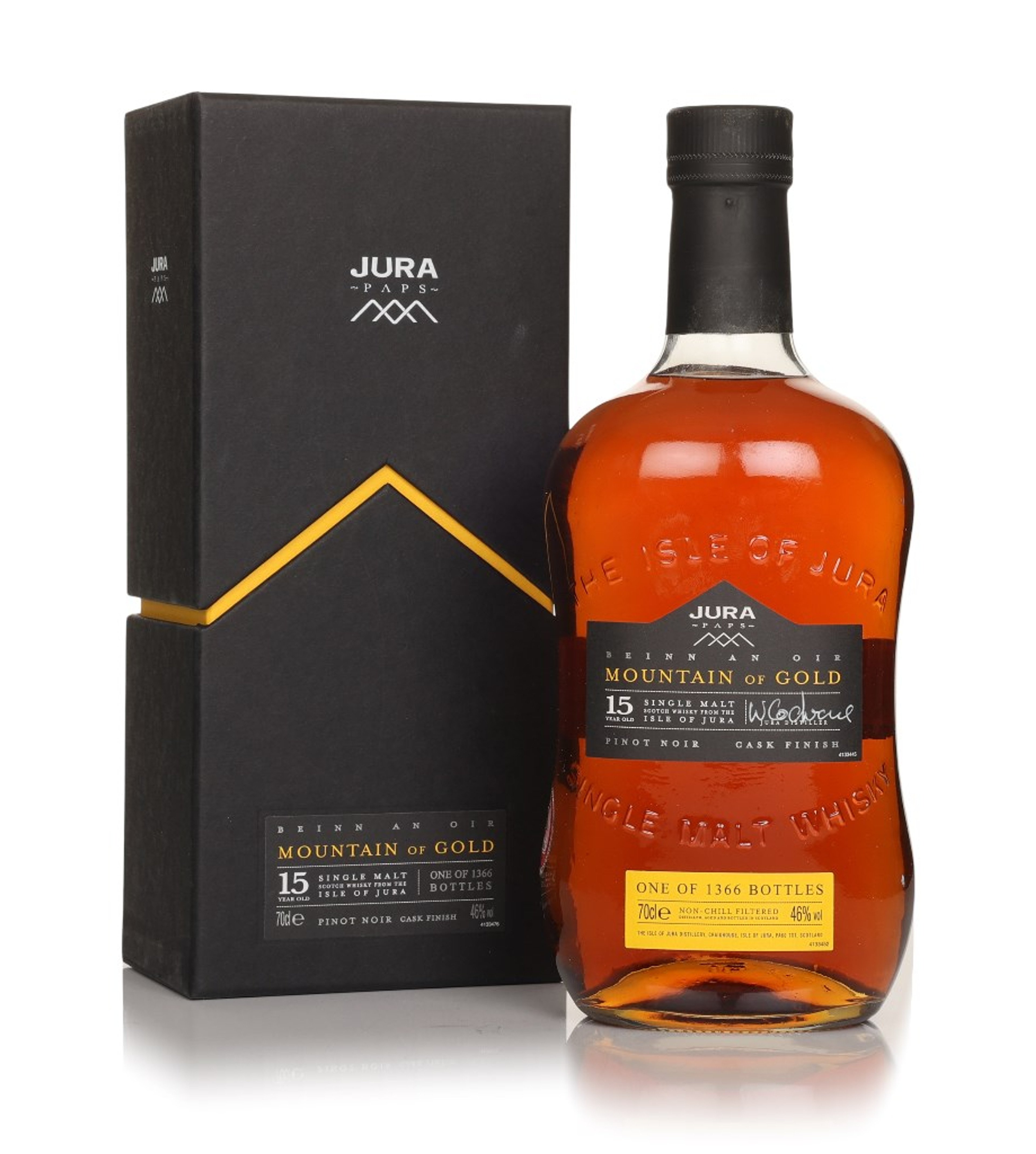 Jura Paps 15 Year Old - Mountain of Gold 70cl