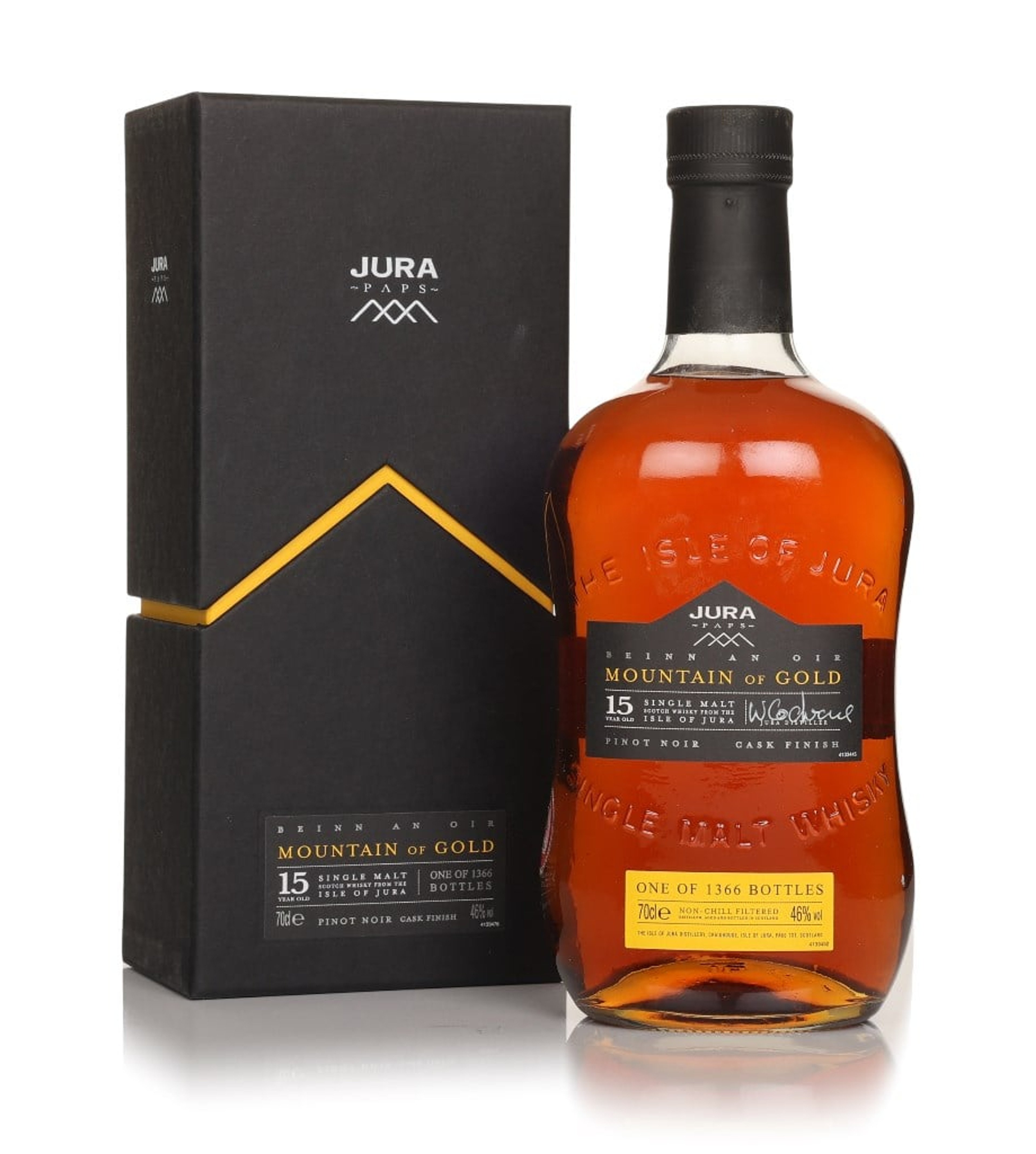 Jura Paps 15 Year Old - Mountain of Gold 70cl