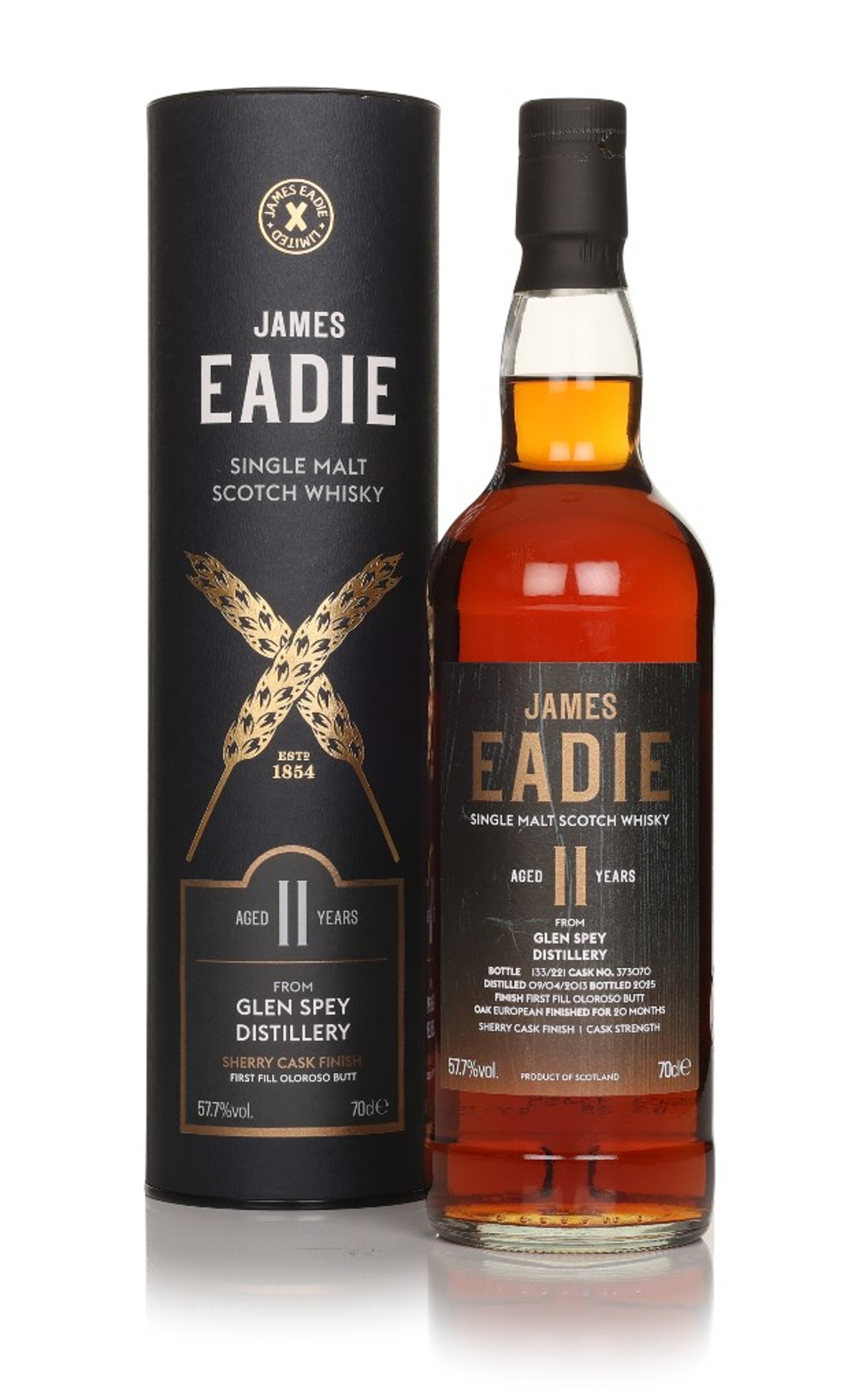 Glen Spey 11 Year Old 2013 (cask 373070) - James Eadie 70cl