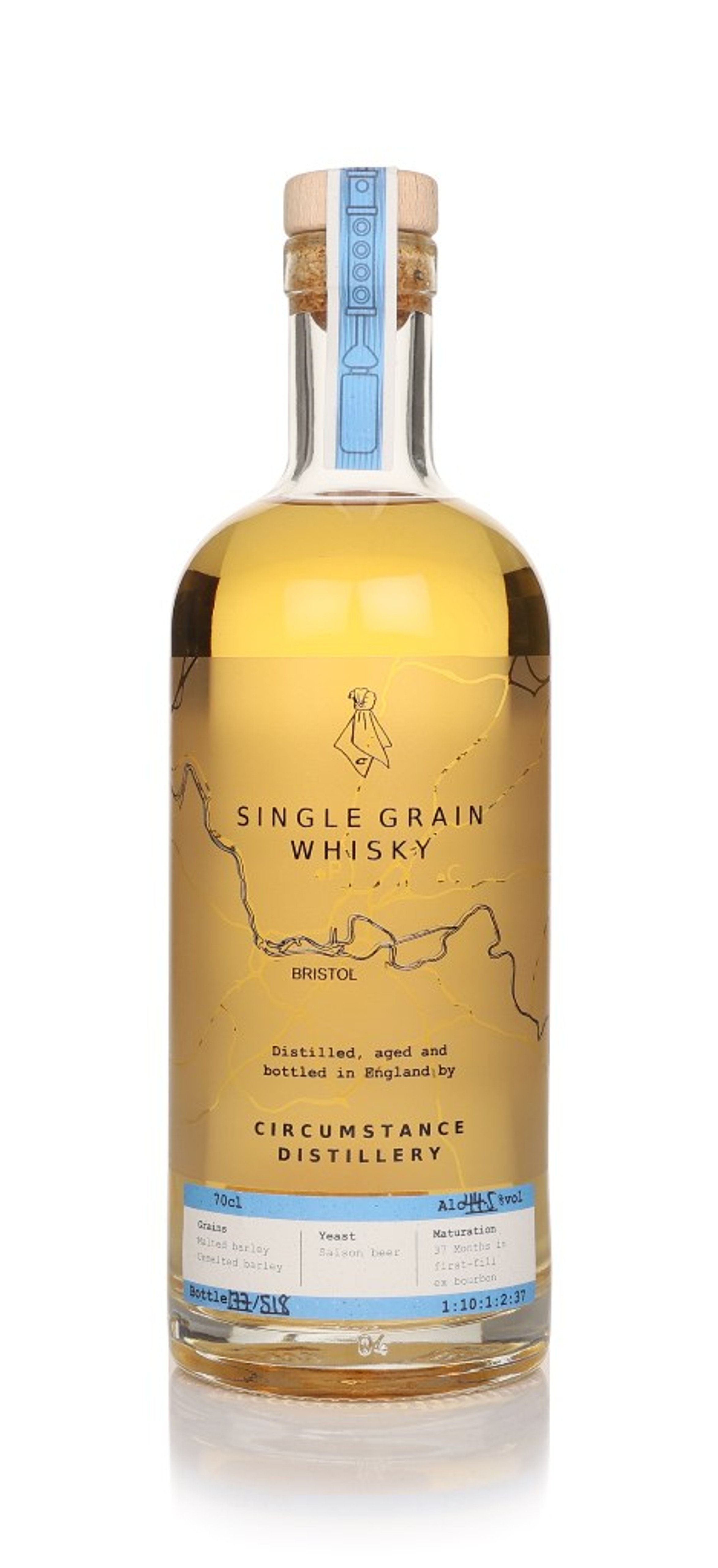 Circumstance Single Grain 1:10:1:2:37 - Inaugural Release 70cl