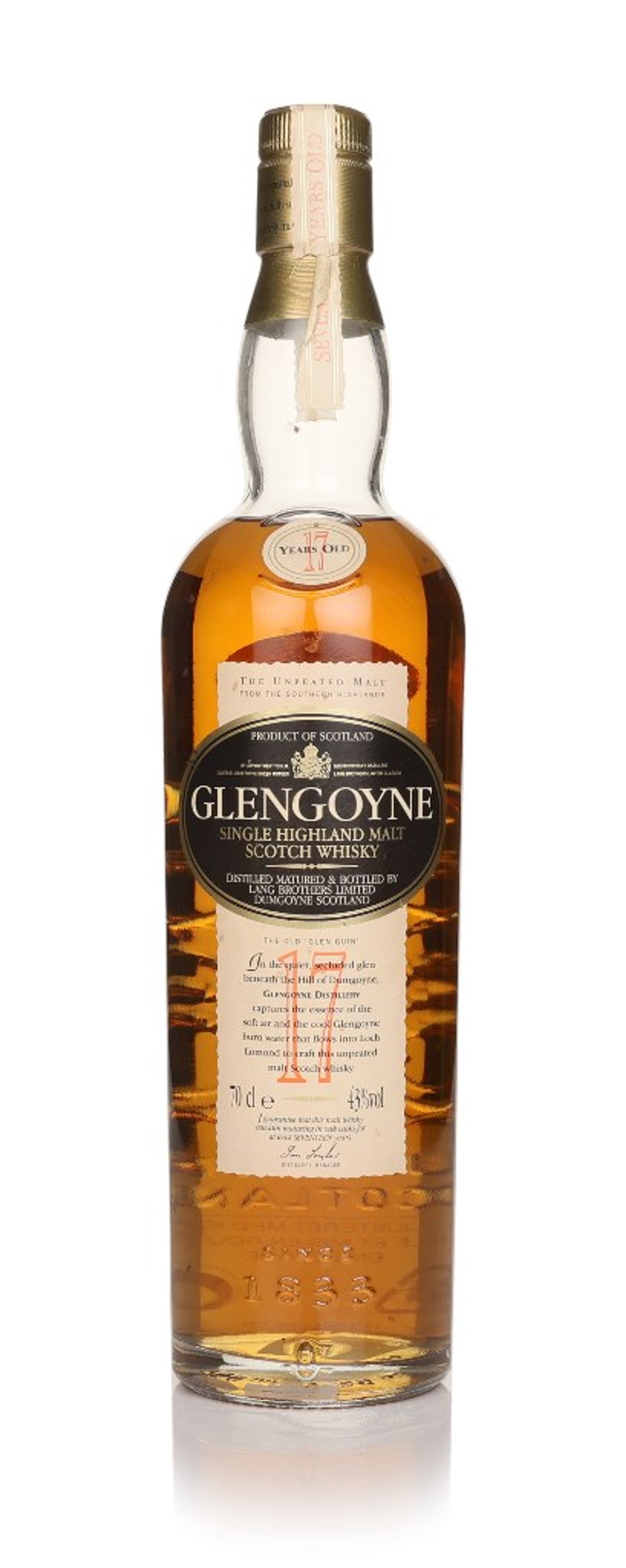 Glengoyne 17 Year Old - Pre 2006 70cl