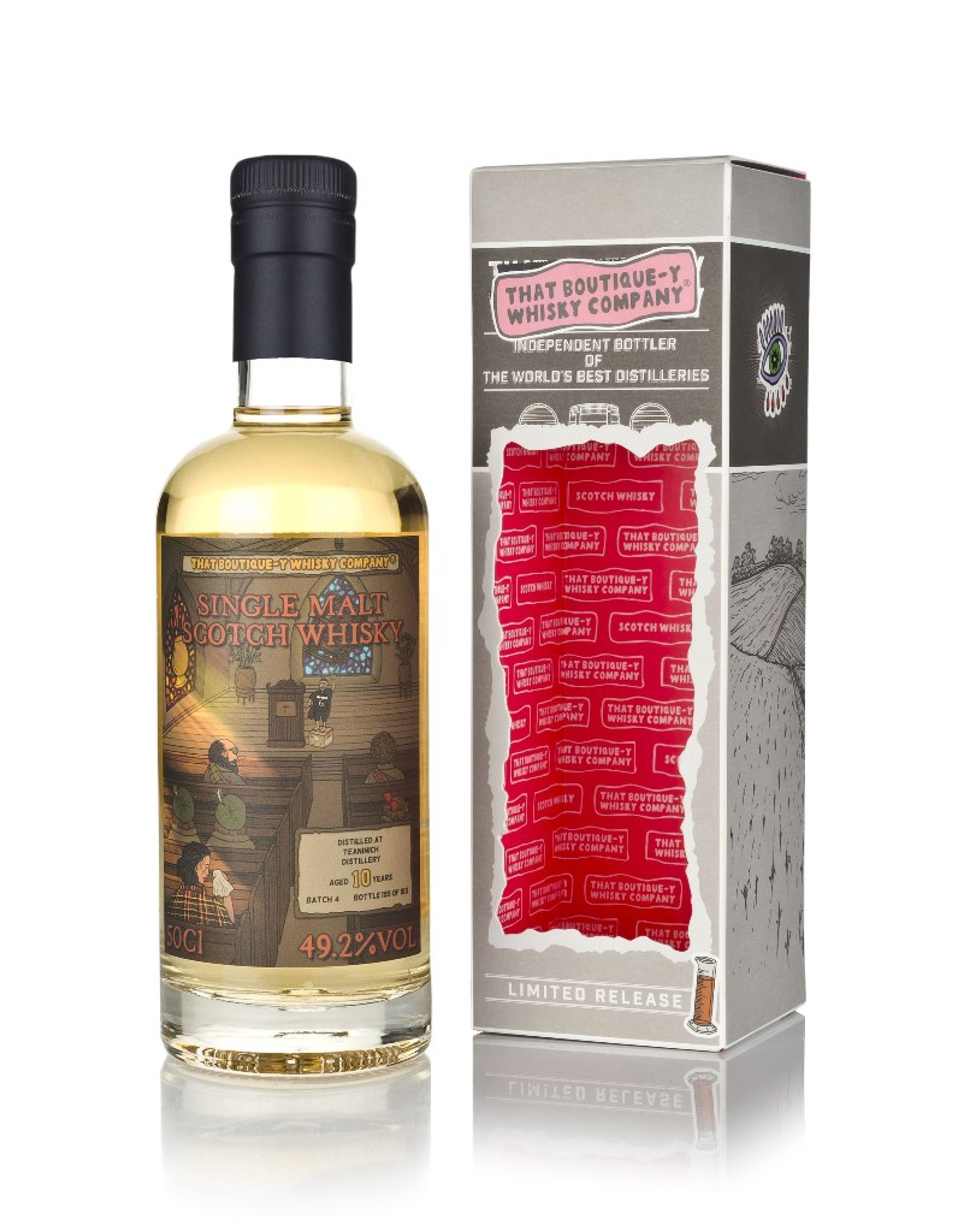 Teaninich 10 Year Old - Batch 4 (That Boutique-y Whisky Company) 50cl
