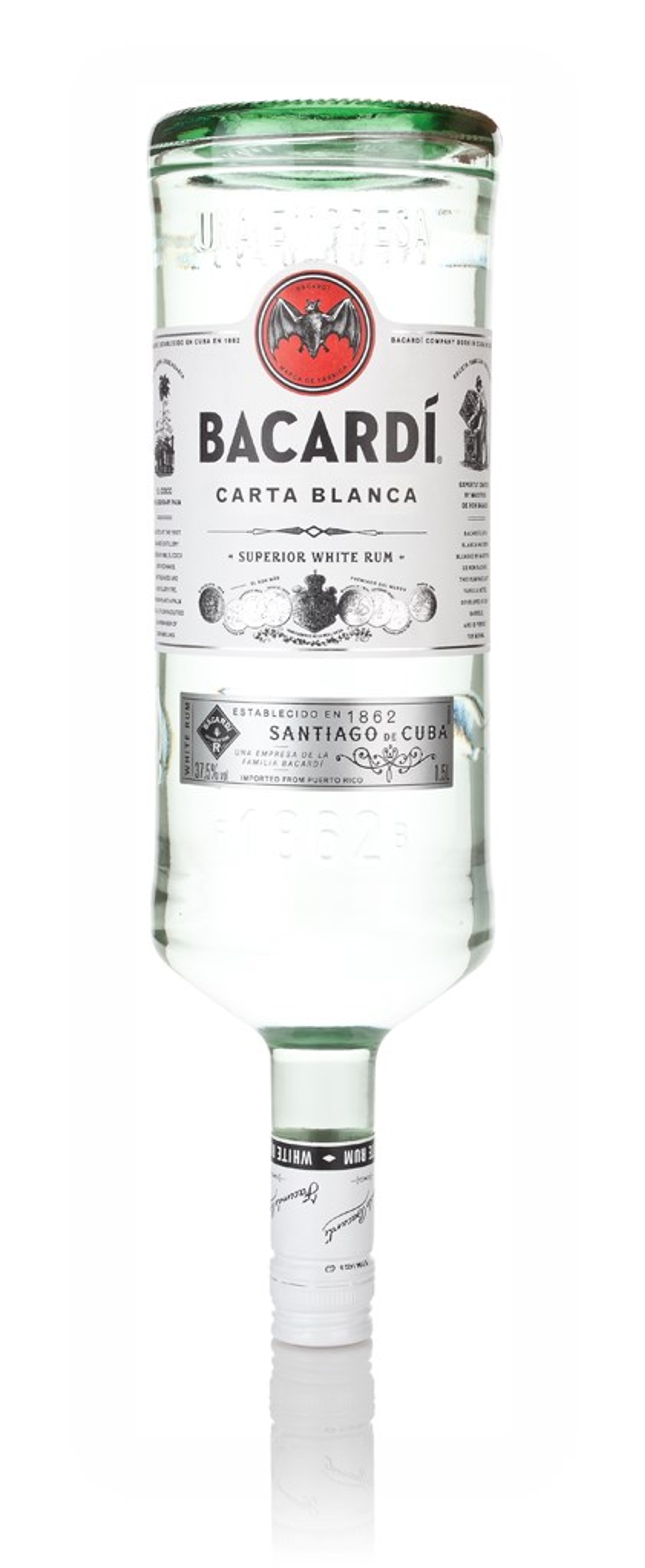 Bacardi Carta Blanca (Optic) 1.5l 150cl