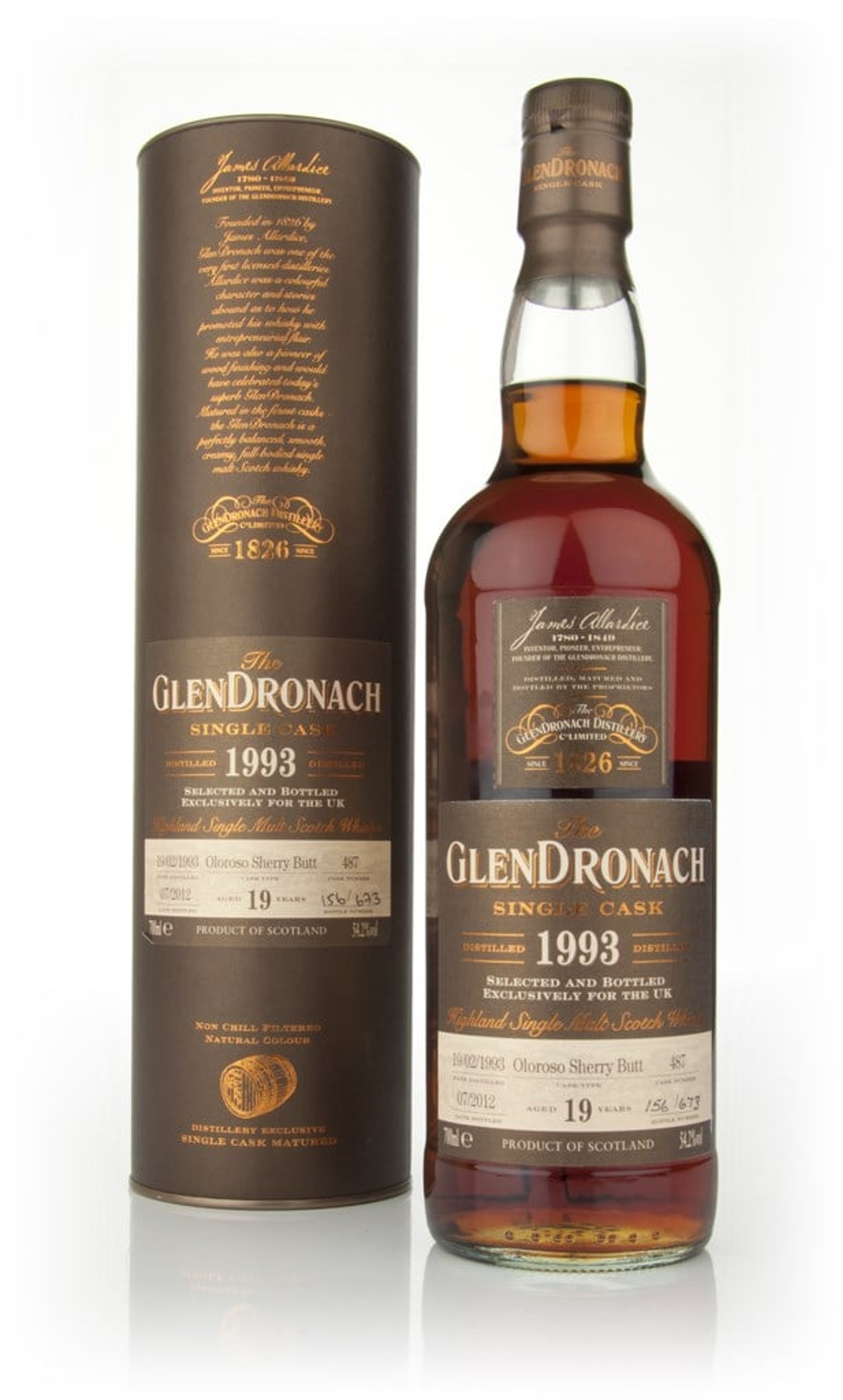 GlenDronach 19 Year Old 1993 Batch 2 70cl