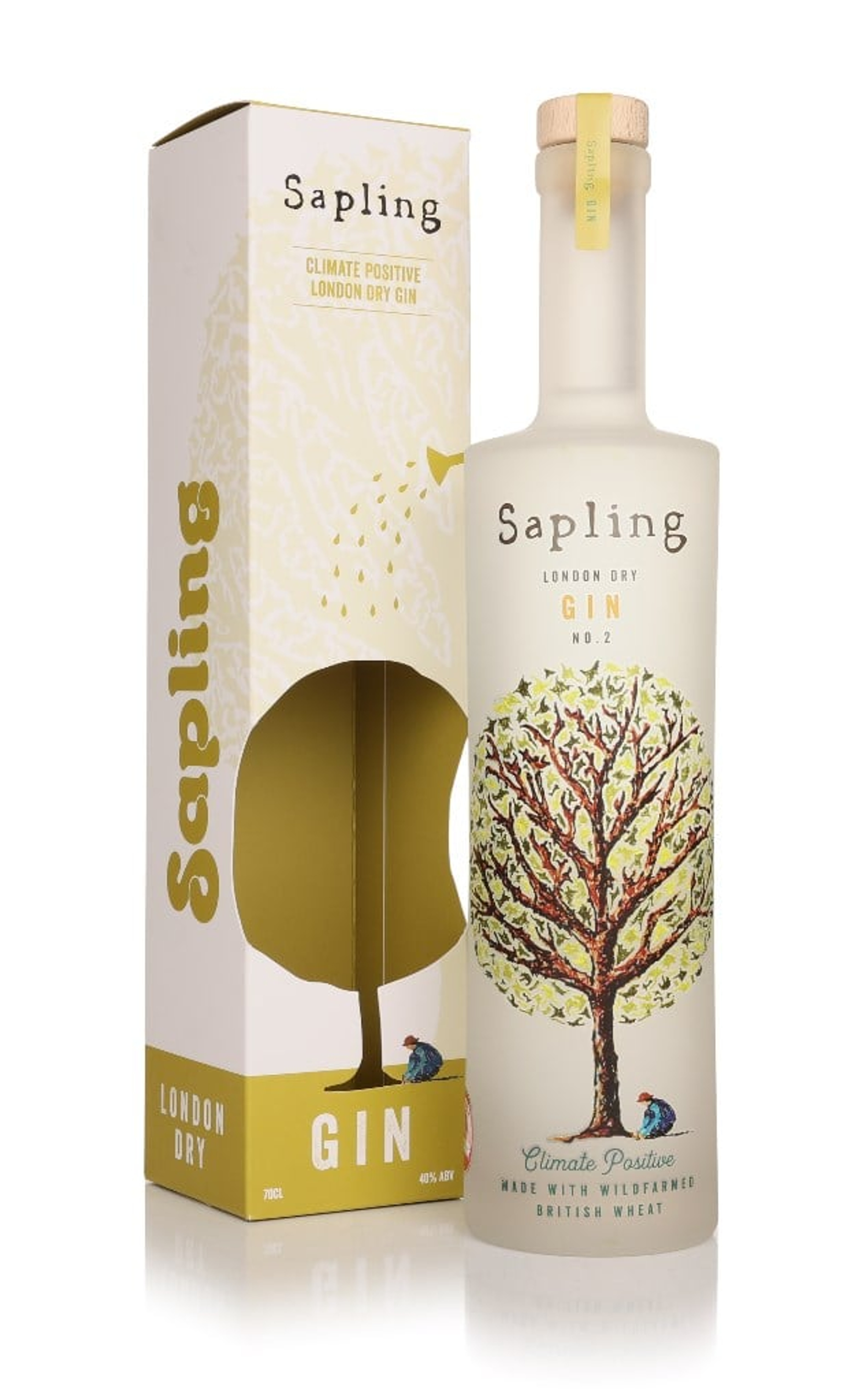 Sapling Climate Positive Gin Gift Box 70cl