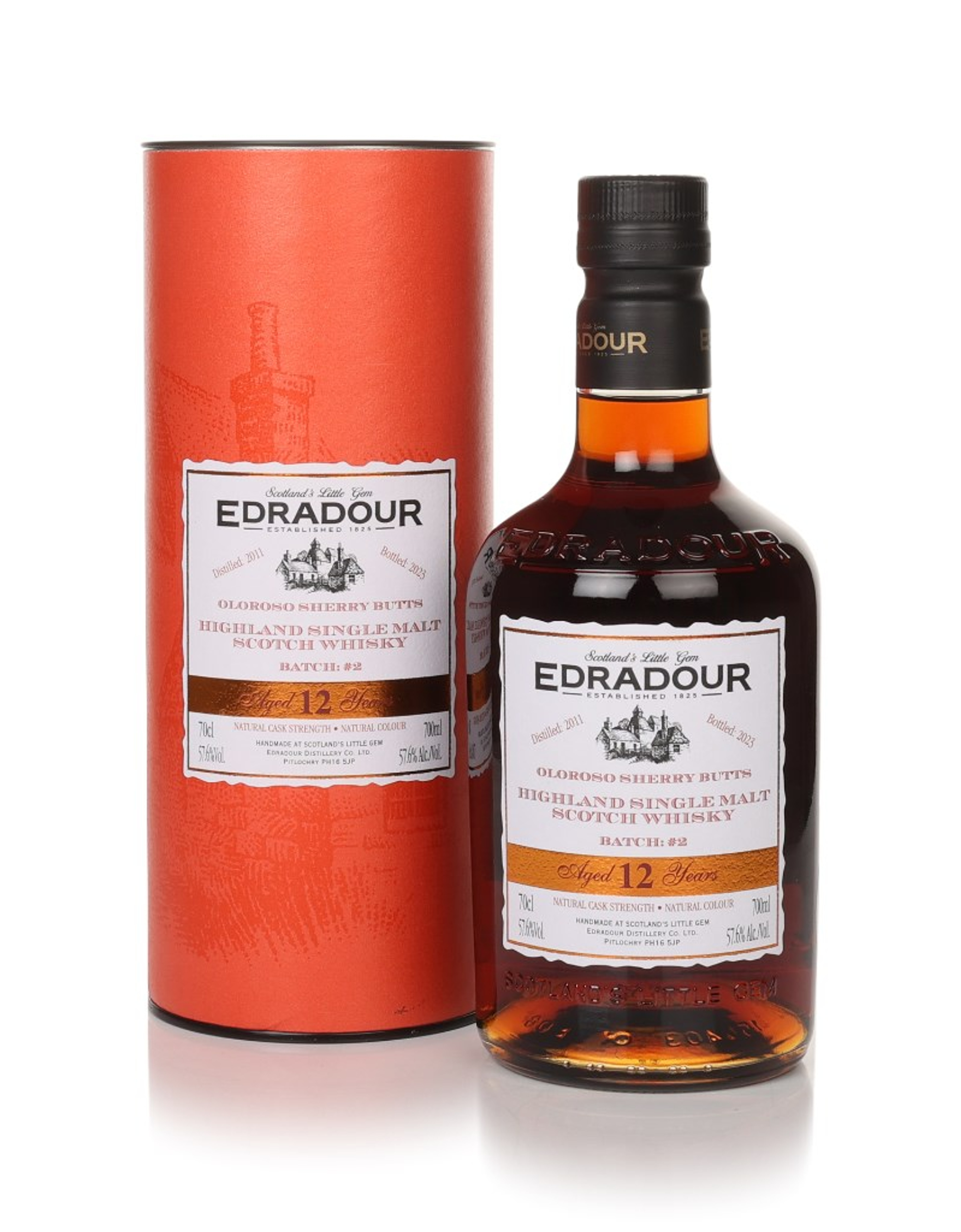 Edradour 12 Year Old 2012 Sherry Cask Strength Batch #2