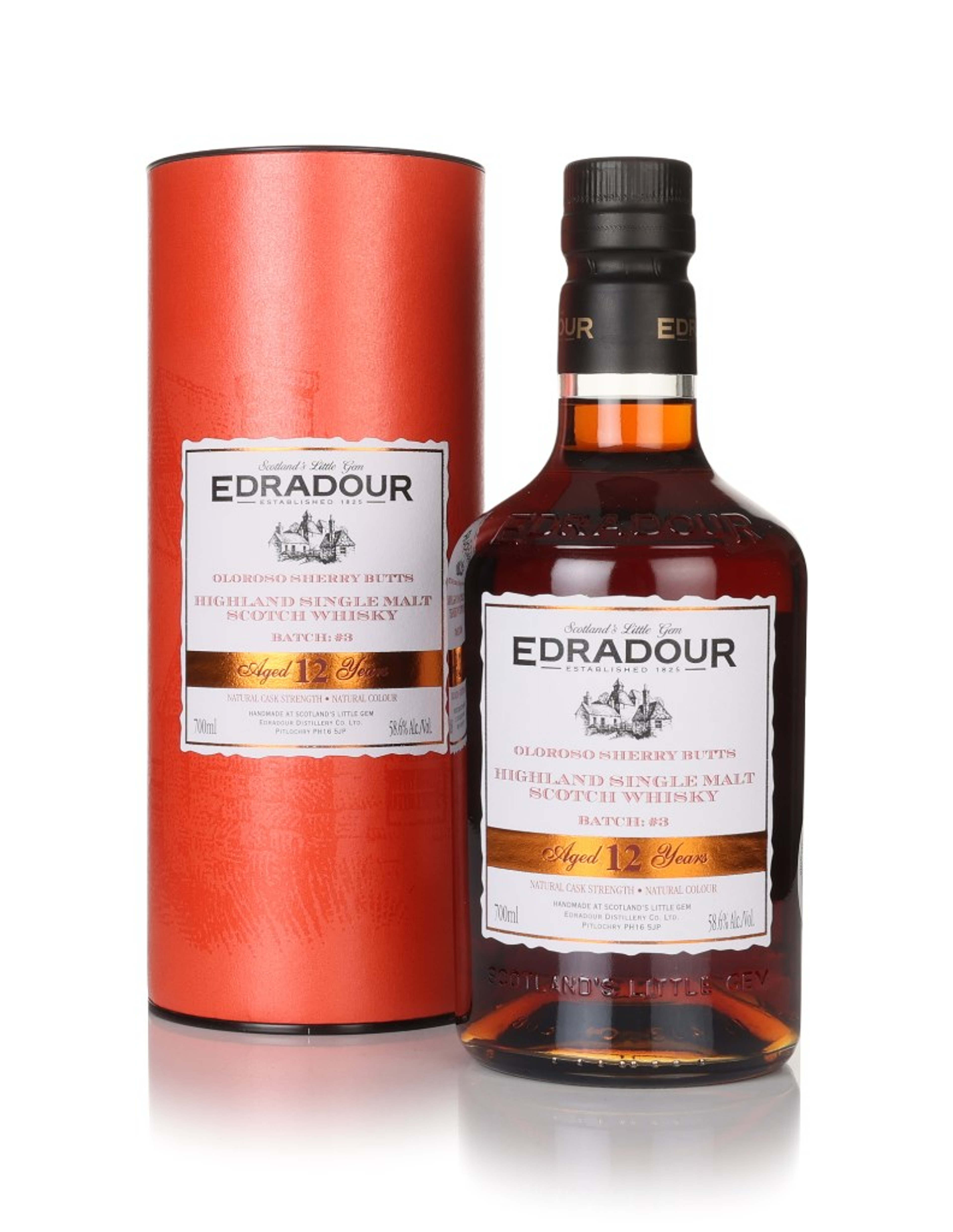 Edradour 12 Year Old 2012 Sherry Cask Strength Batch #3