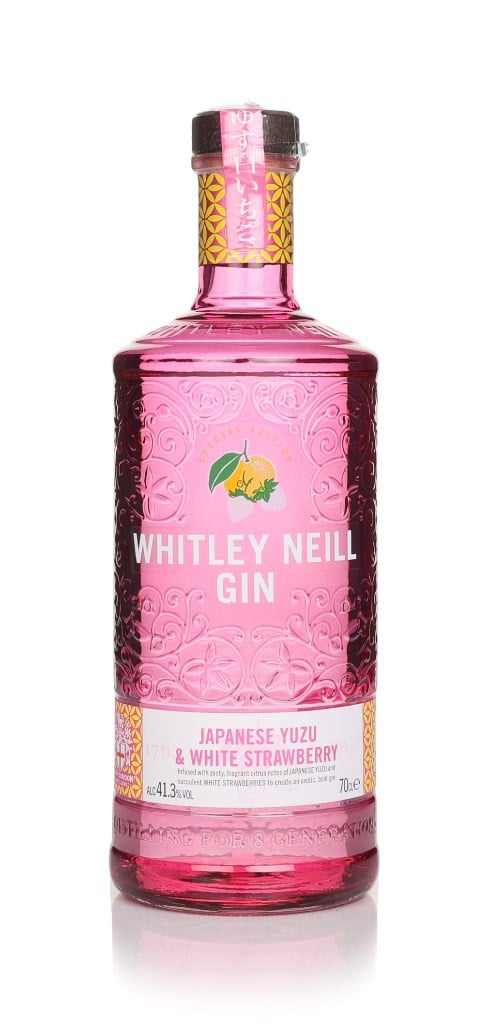 Whitley Neill Japanese Yuzu & White Strawberry Gin 70cl