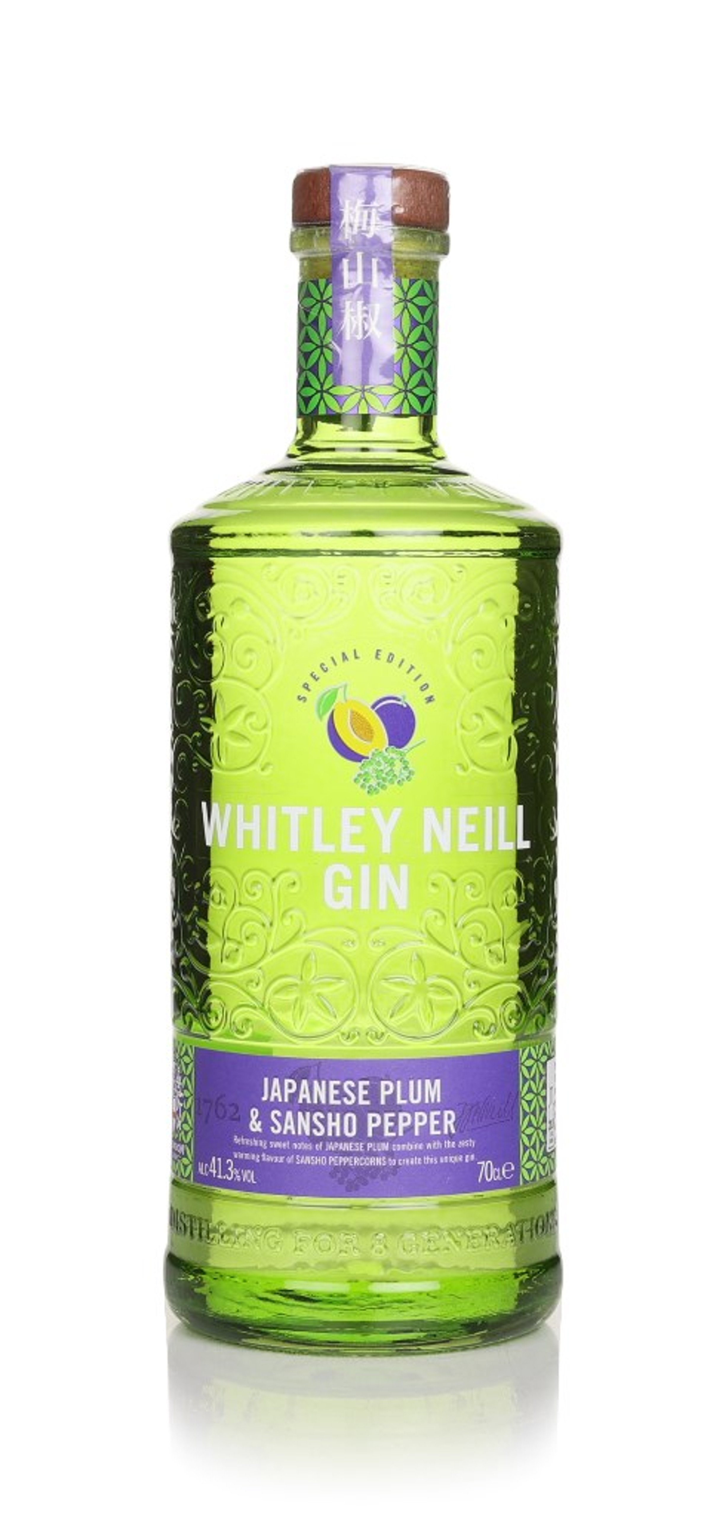Whitley Neill Japanese Plum & Sancho Pepper Gin 70cl