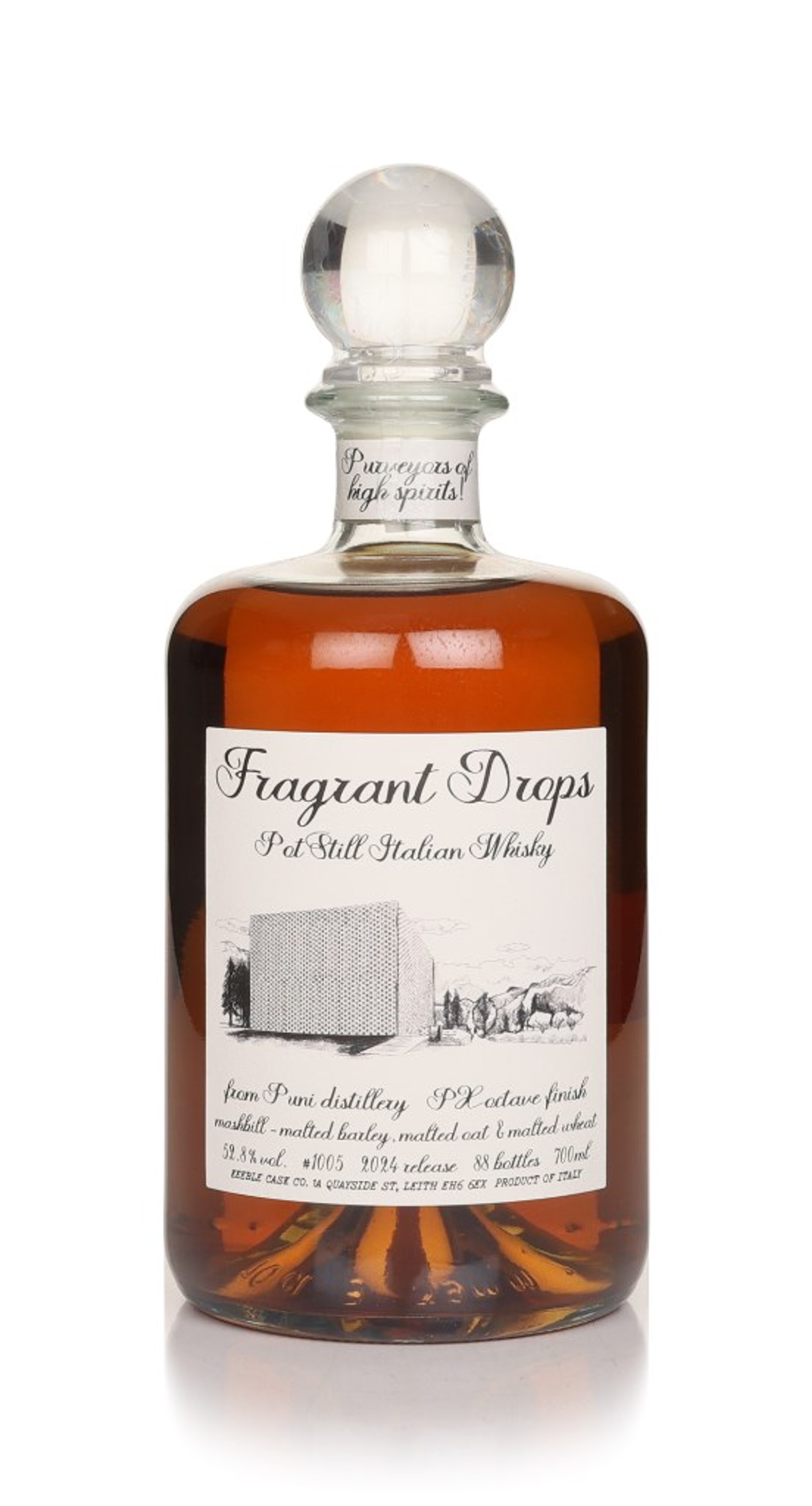 Puni PX Finish (cask 1005) - Fragrant Drops (Keeble Cask Company) 70cl