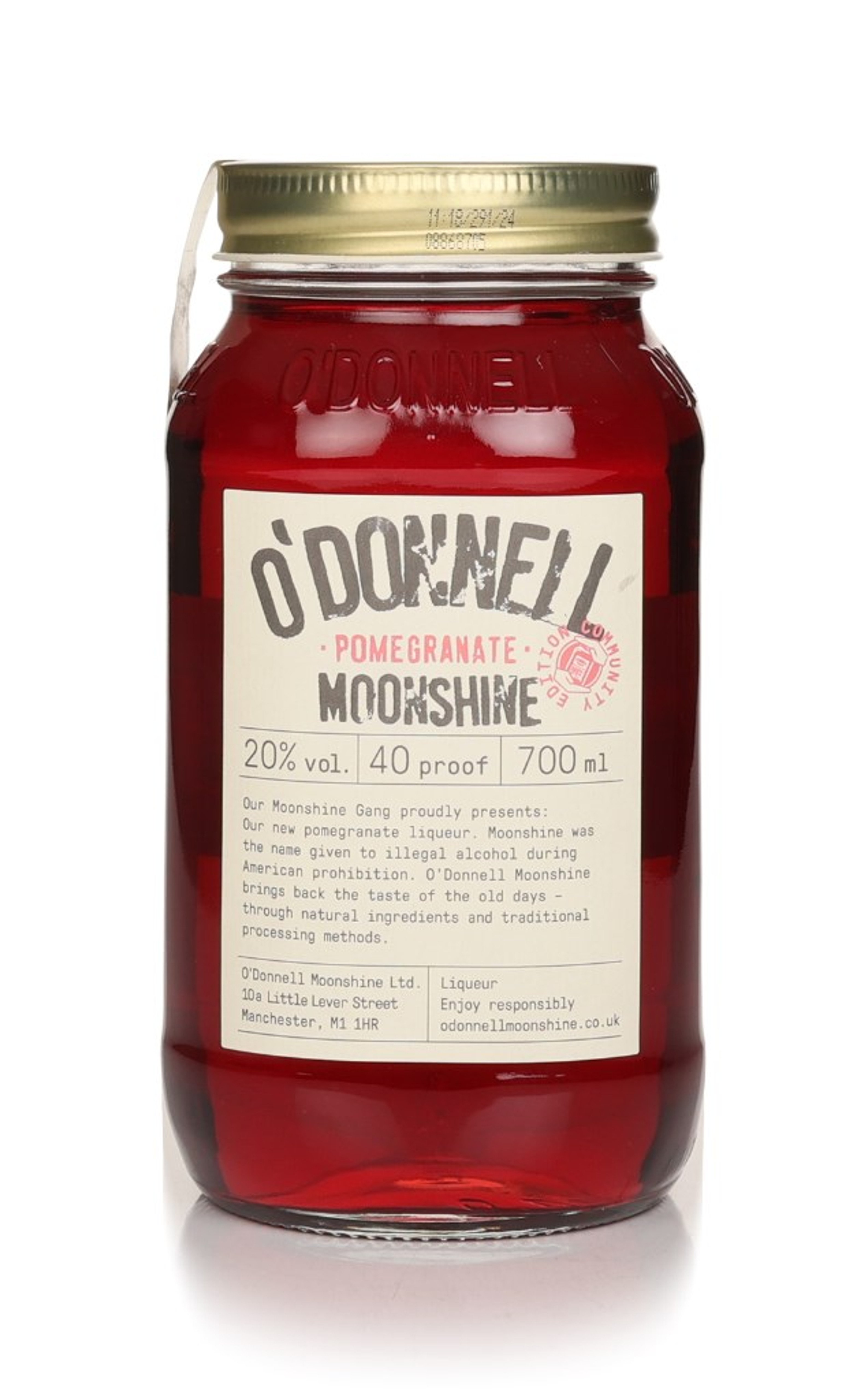 O'Donnell Pomegranate Moonshine 70cl